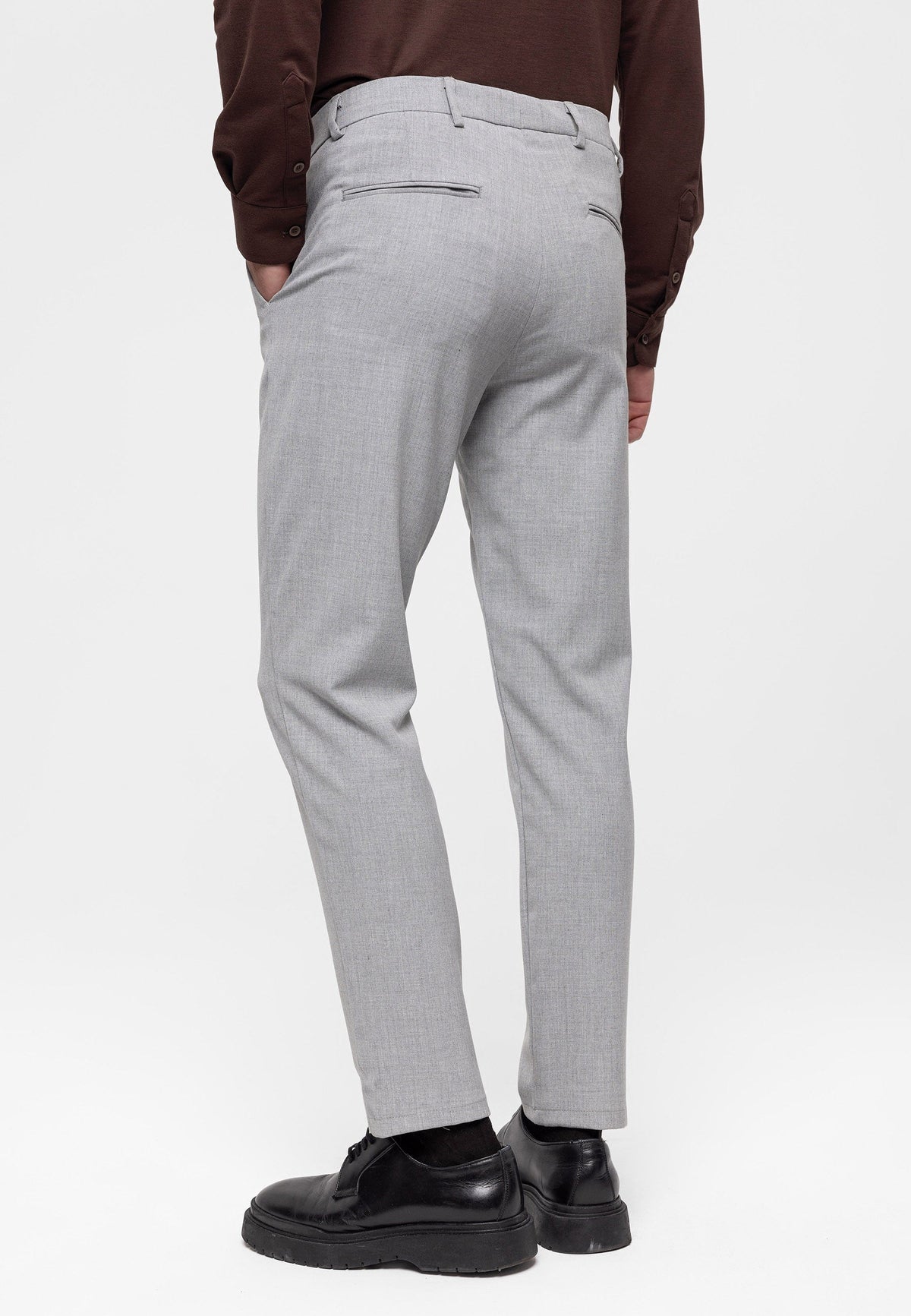 Men's Slim-Fit Fabric Pants