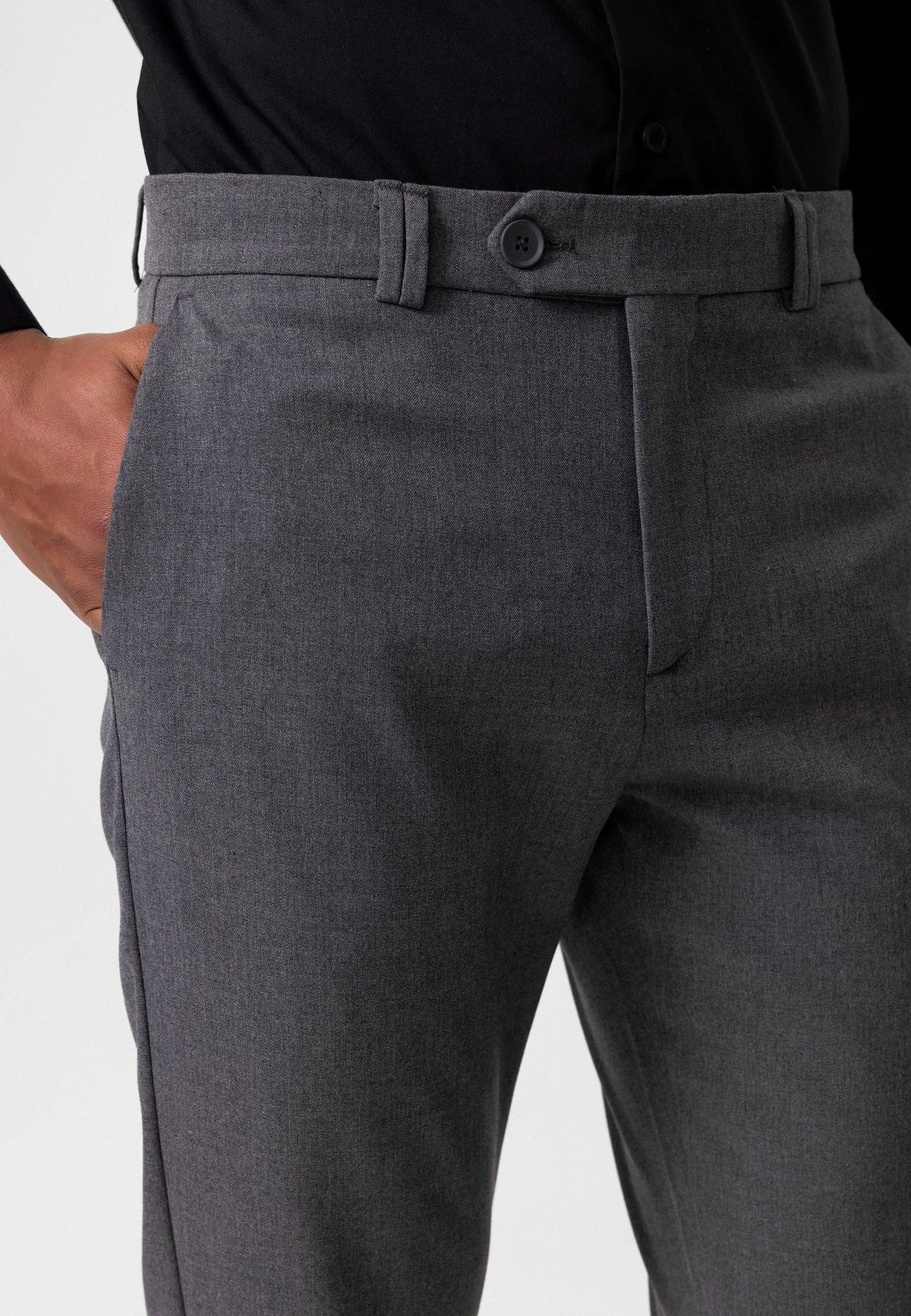 Men's Slim-Fit Fabric Pants