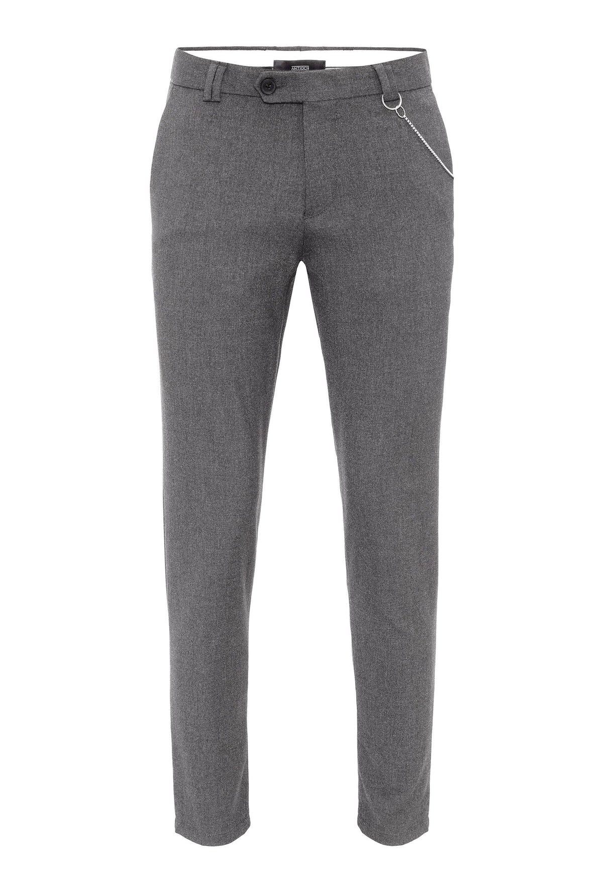 Men's Slim-Fit Fabric Pants