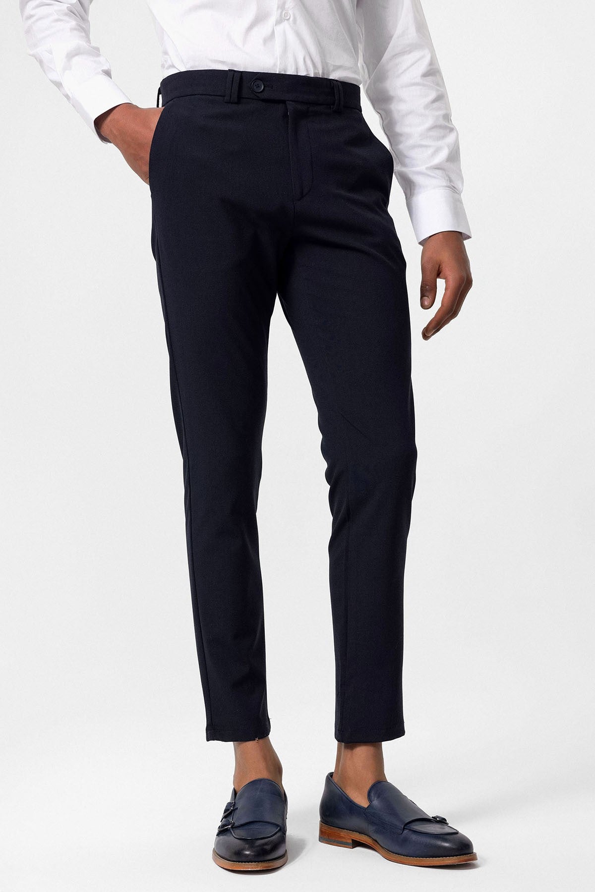 Men's Slim-Fit Fabric Pants