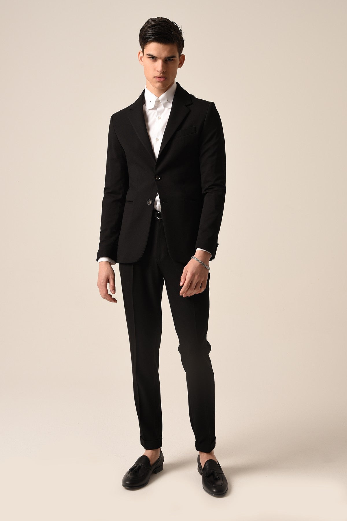 Antioch High-Waisted Pleated Pants