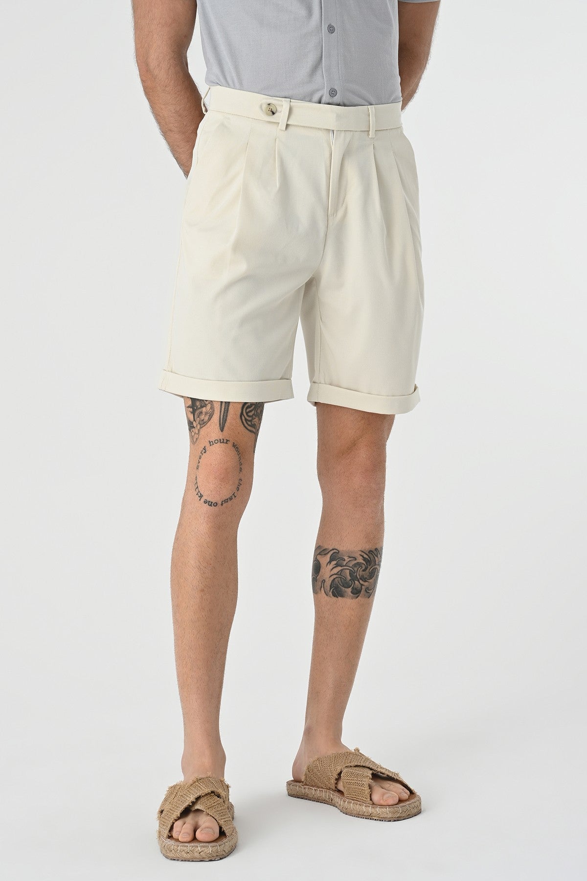 Antioch Pleated Men's Shorts