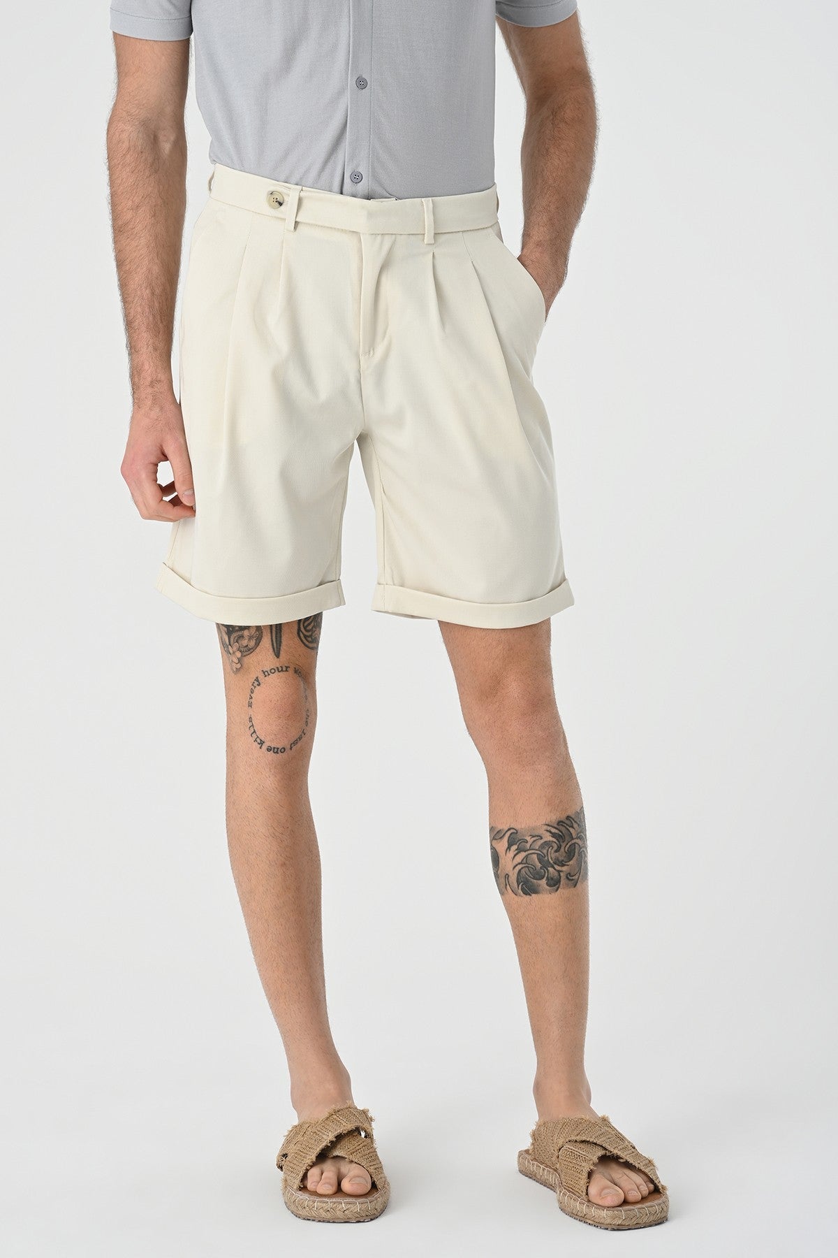 Antioch Pleated Men's Shorts