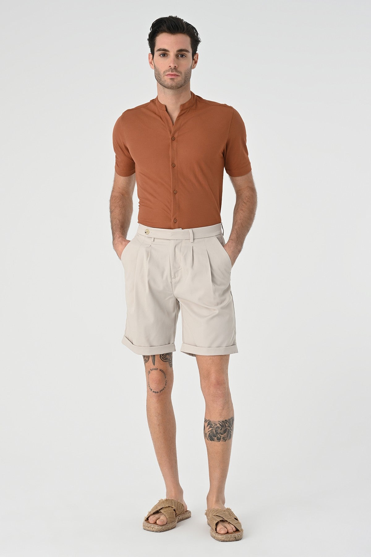 Antioch Pleated Men's Shorts