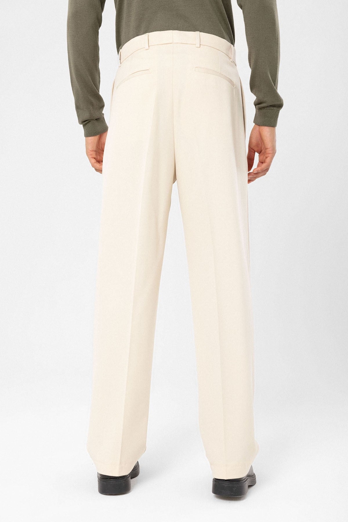 Antioch High-Waisted Pleated Relaxed-Fit Men's Pants