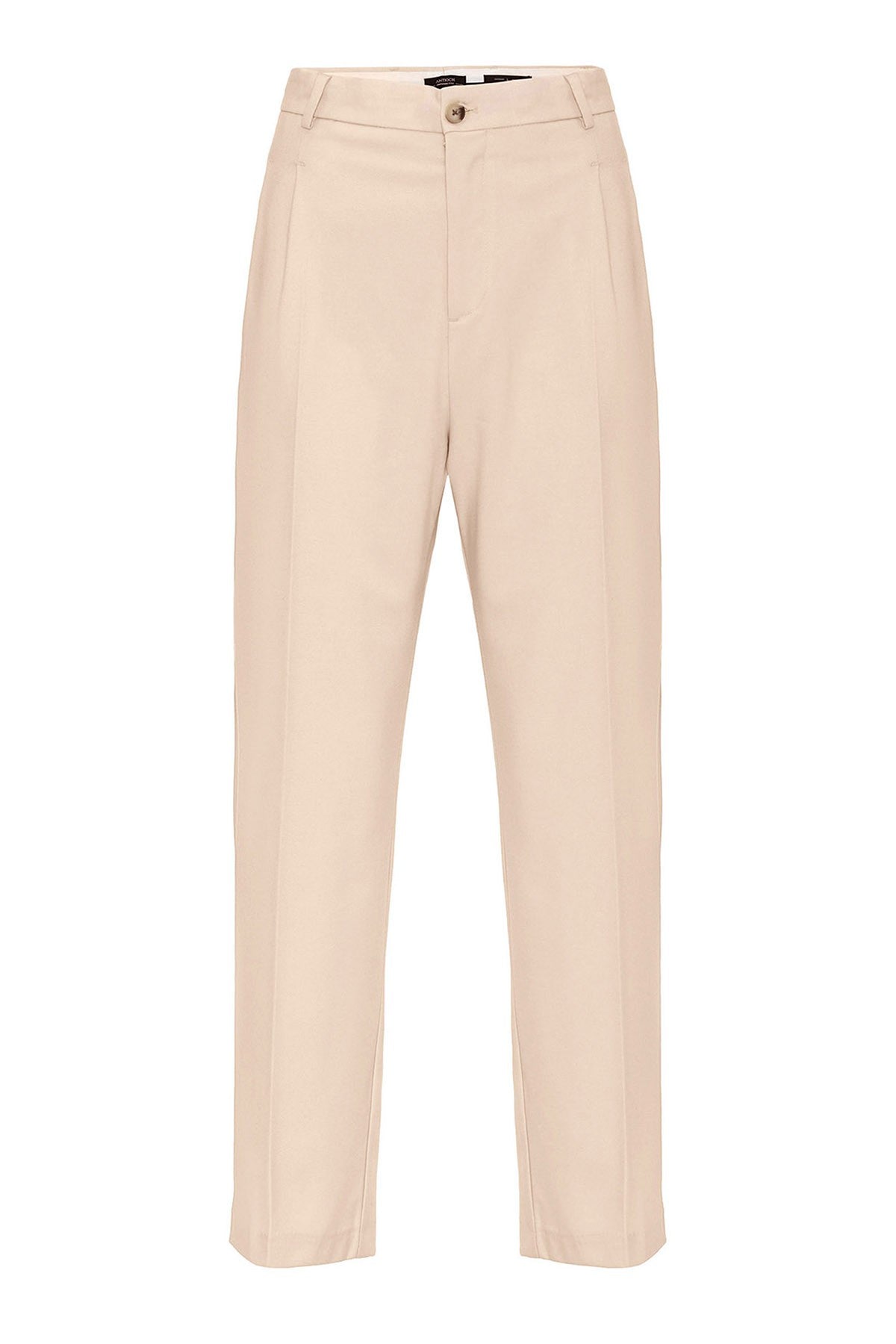 High-Waisted Pleated Relaxed-Fit Men's Pants
