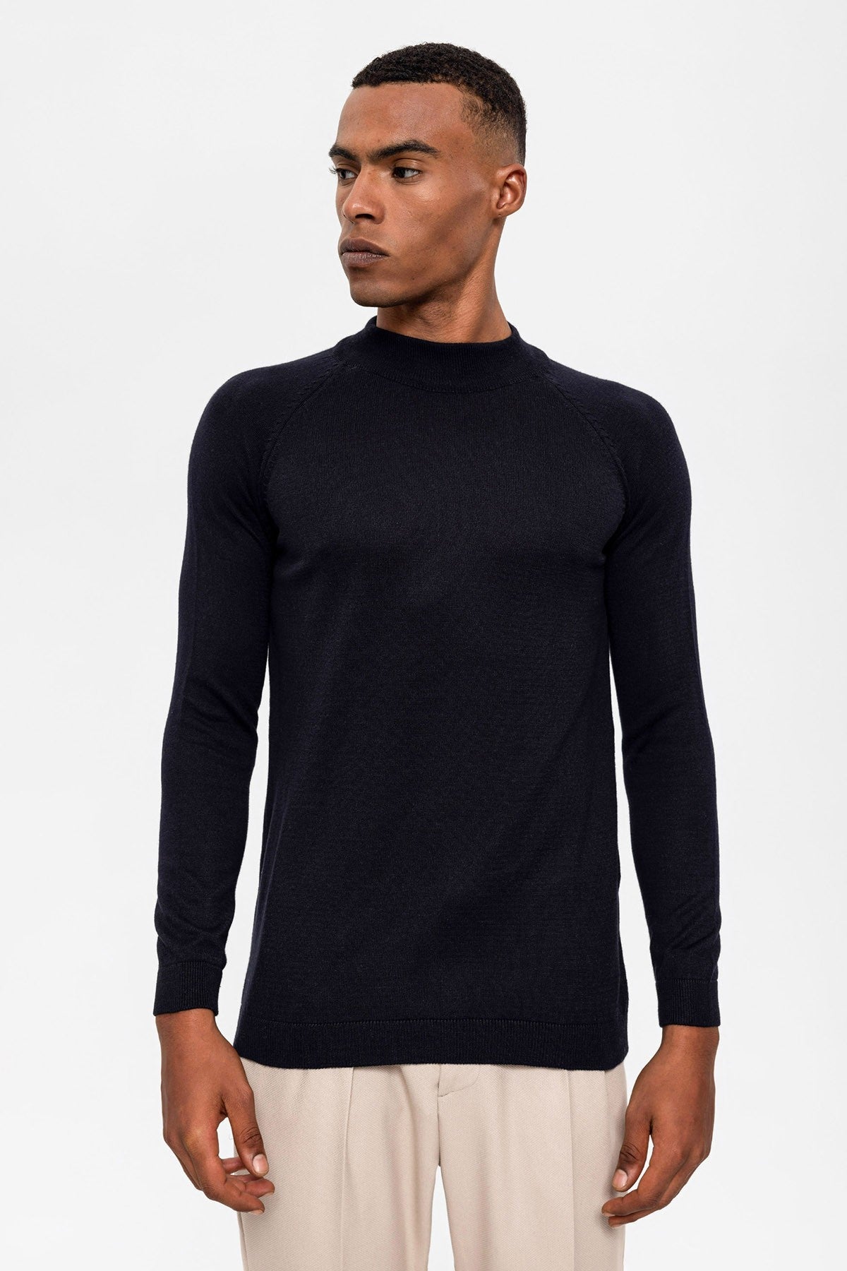 Men's Half-Turtleneck Sweater