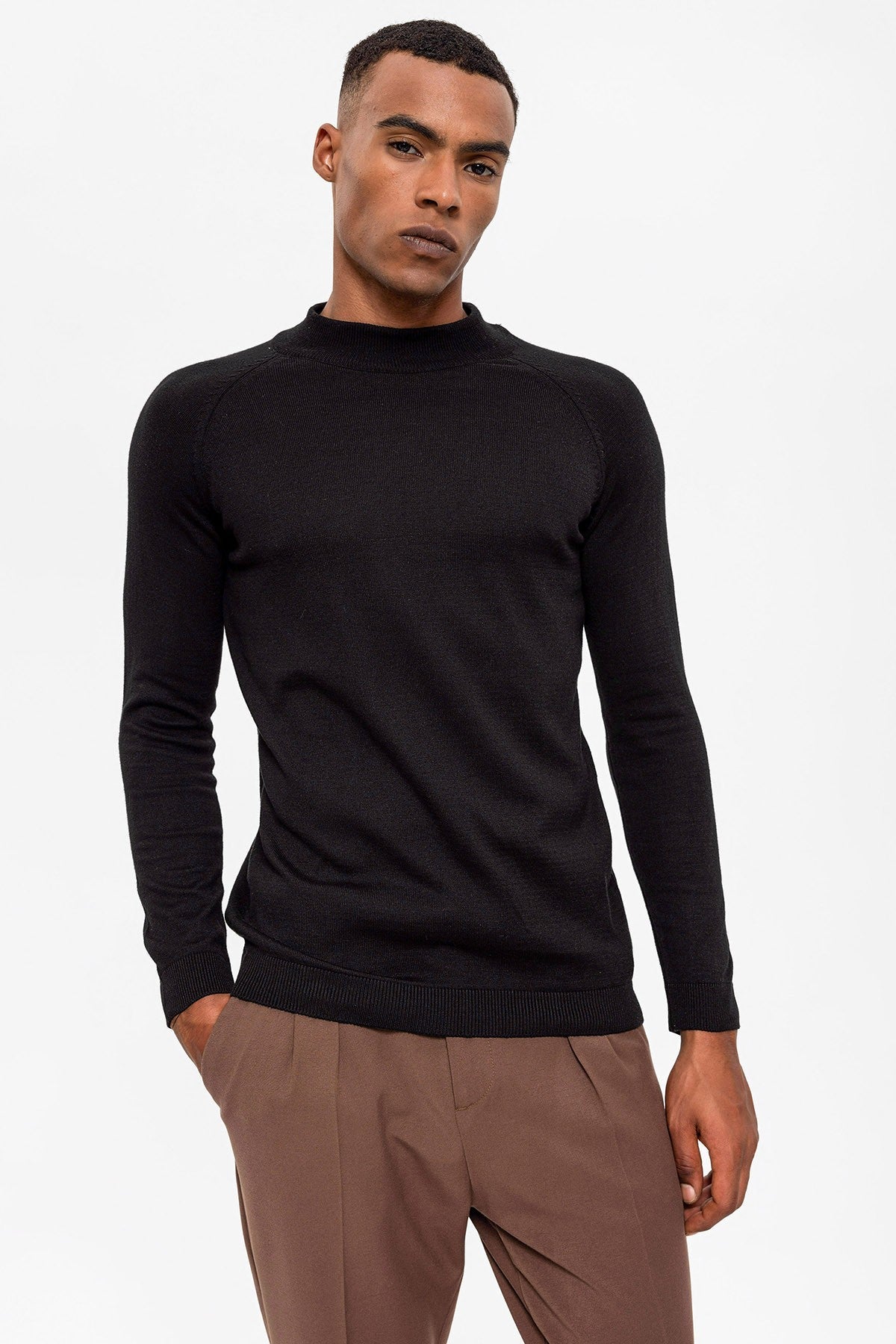 Men's Half-Turtleneck Sweater