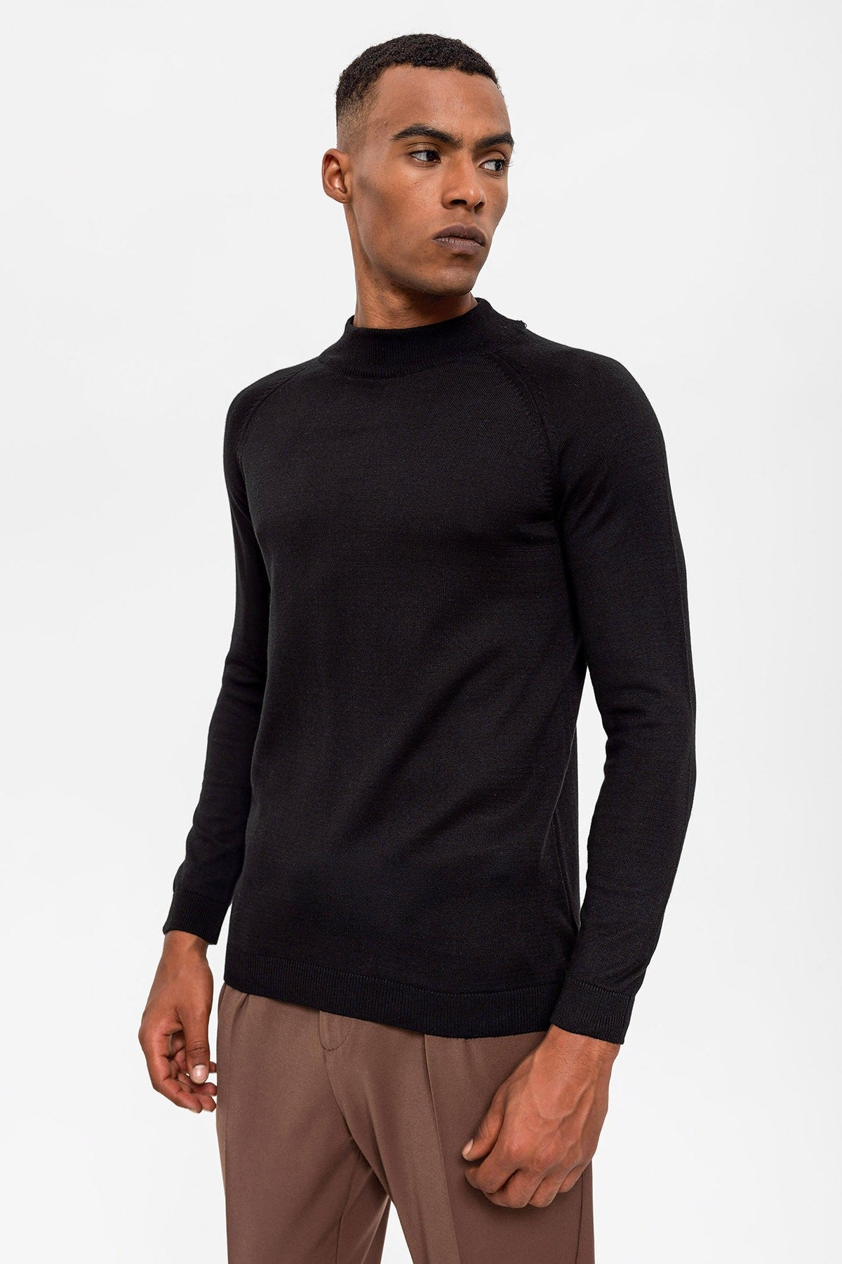 Men's Half-Turtleneck Sweater