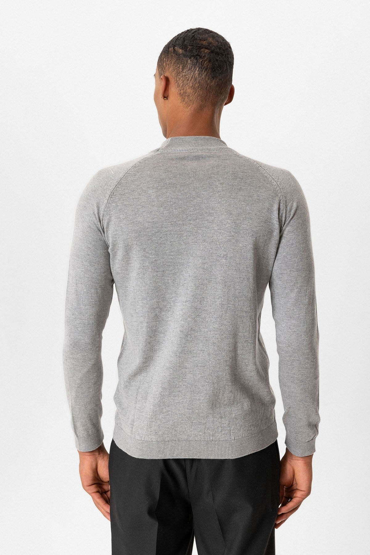 Antioch Men's Half-Turtleneck Sweater