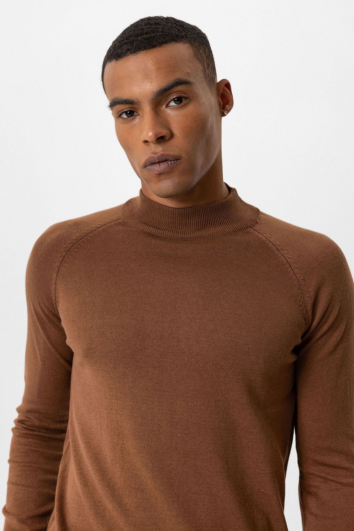 Antioch Men's Half-Turtleneck Sweater
