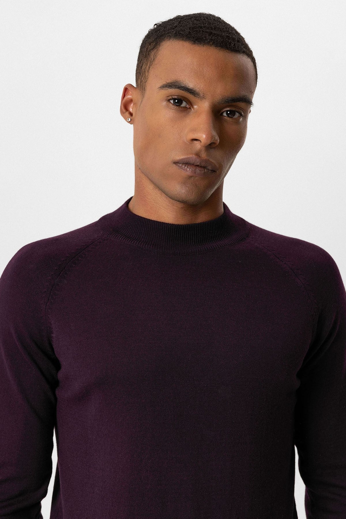 Antioch Men's Half-Turtleneck Sweater
