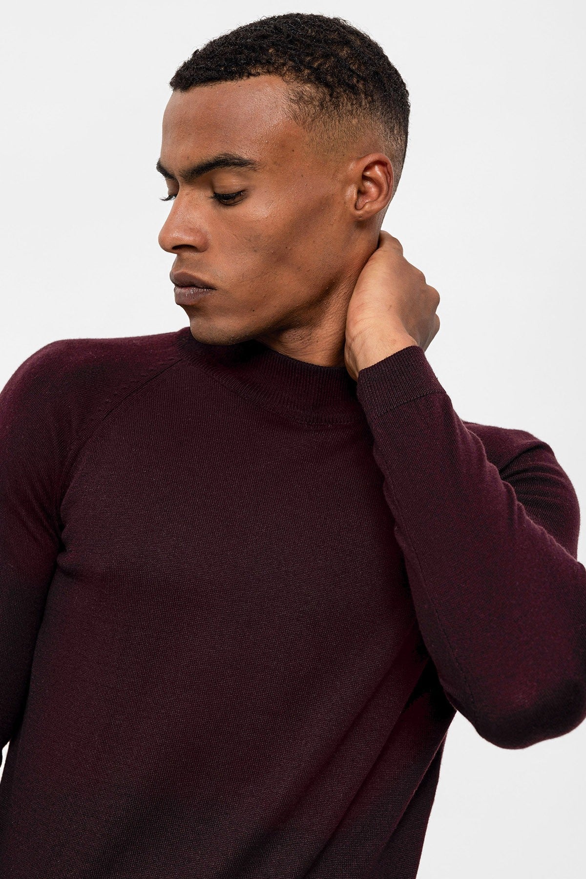 Antioch Men's Half-Turtleneck Sweater
