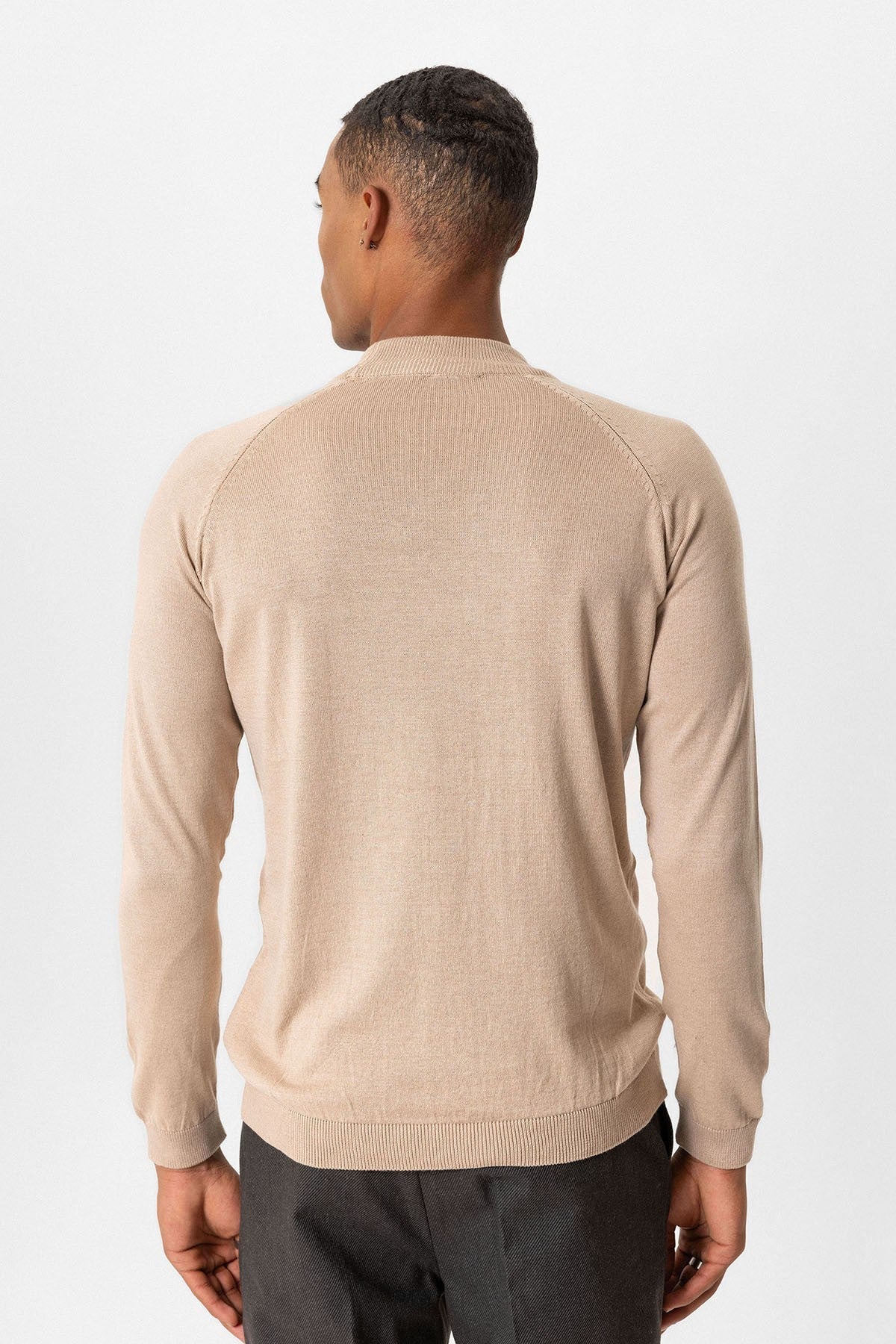 Antioch Men's Half-Turtleneck Sweater