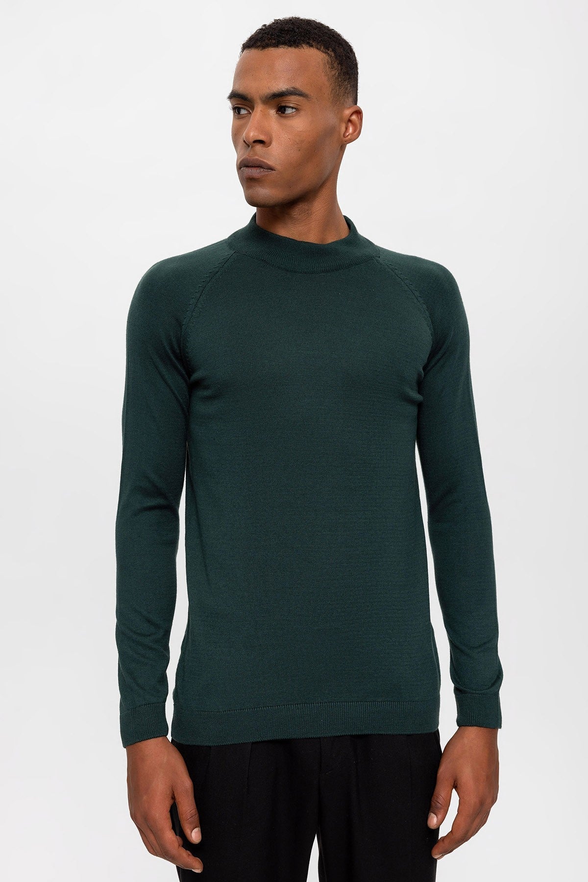 Antioch Men's Half-Turtleneck Sweater