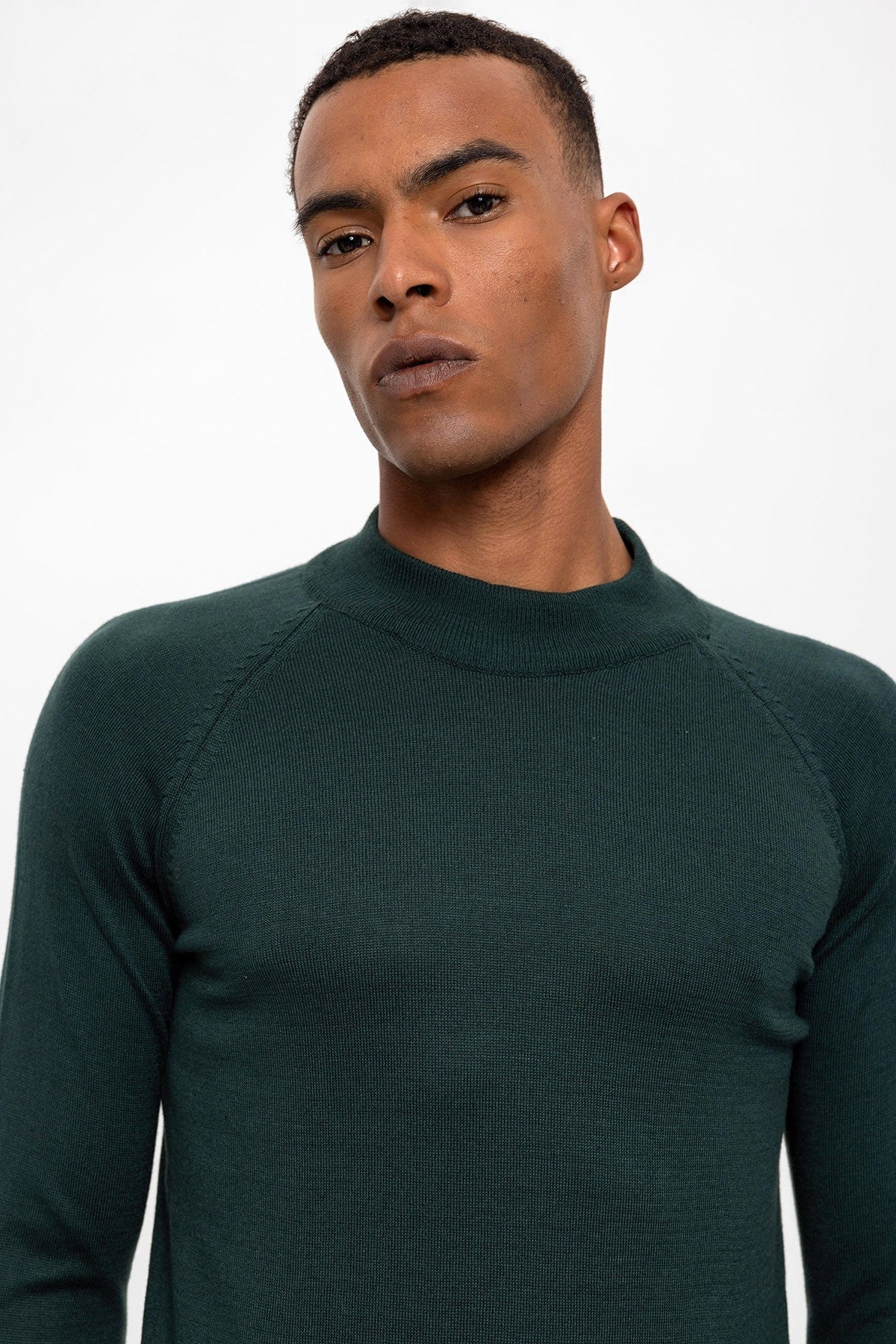 Antioch Men's Half-Turtleneck Sweater
