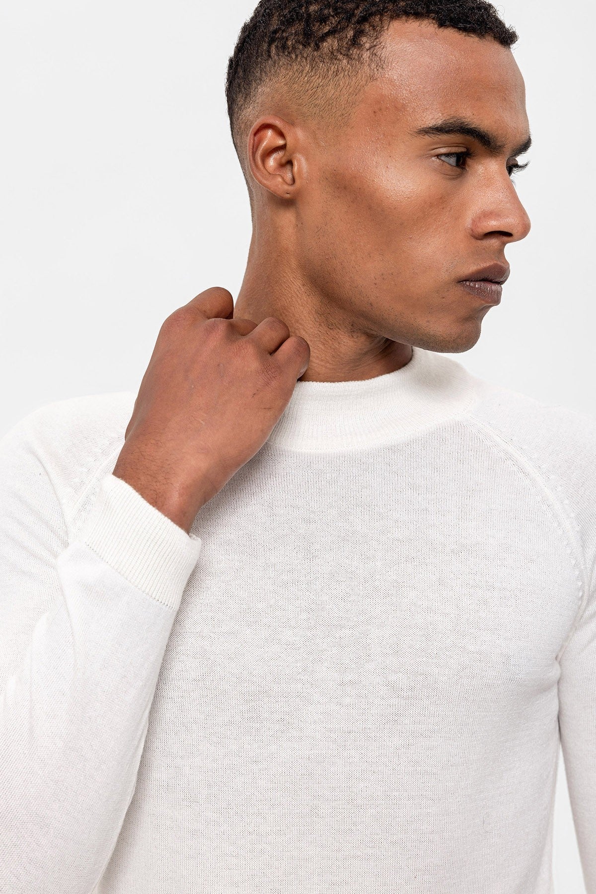 Antioch Men's Half-Turtleneck Sweater