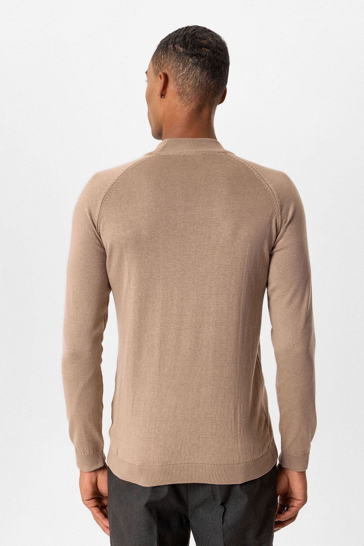 Antioch Men's Half-Turtleneck Sweater