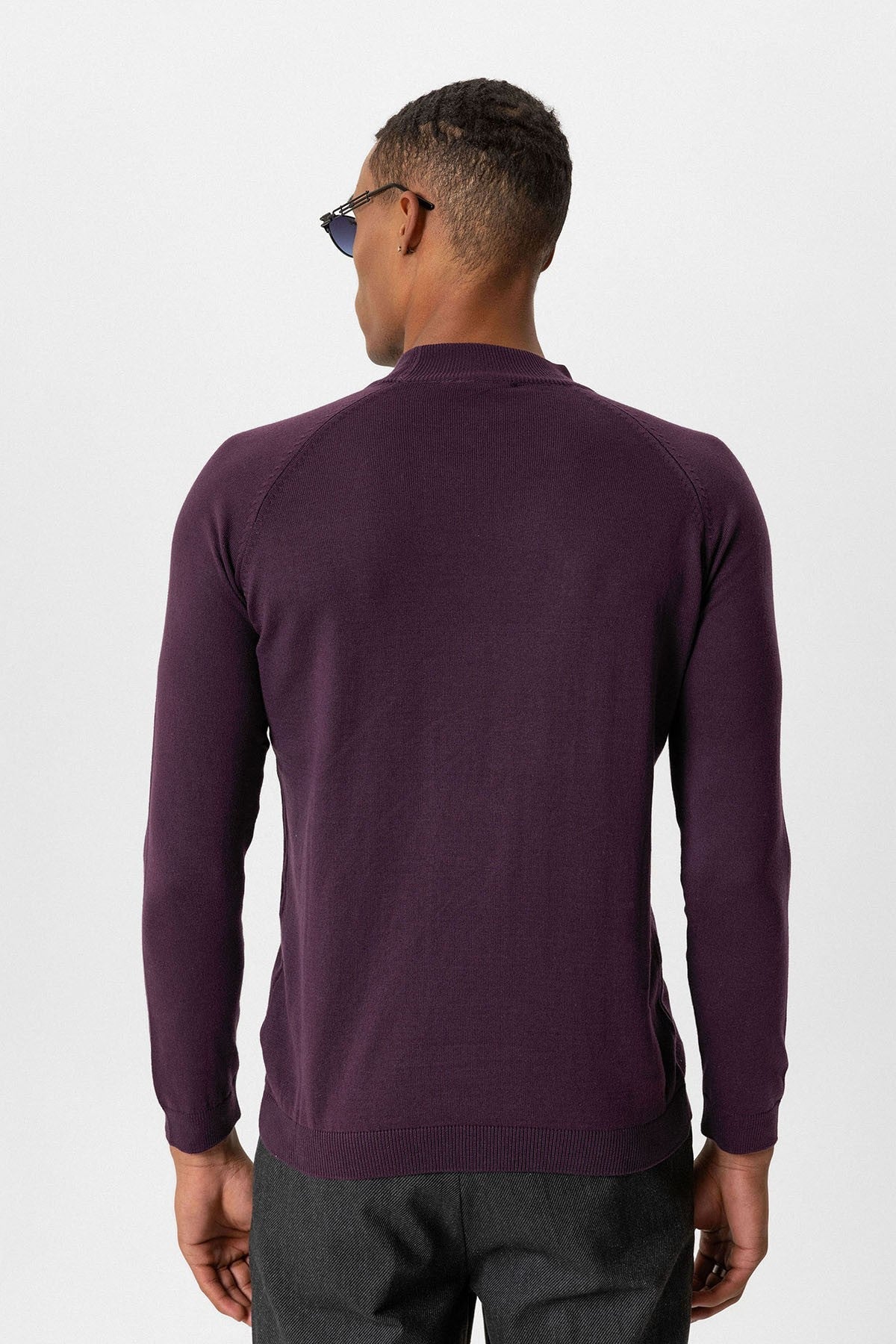 Antioch Men's Half-Turtleneck Sweater
