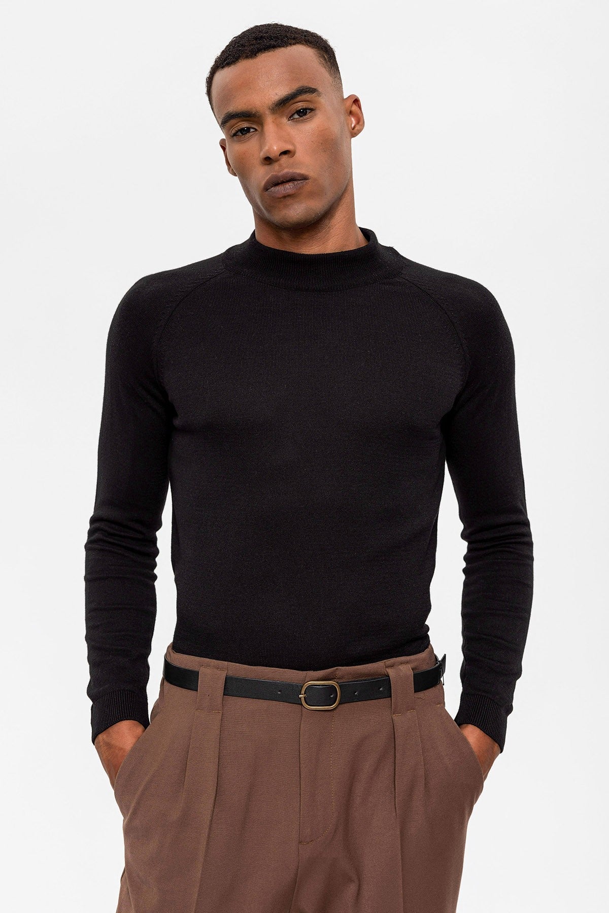 Men's Half-Turtleneck Sweater