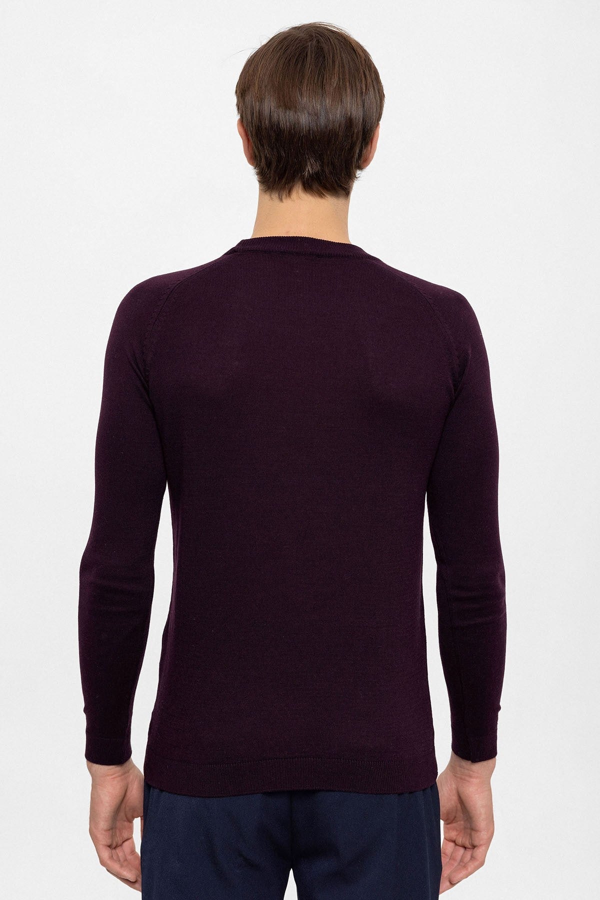 Antioch Bike Neck Slim-Fit Knit Sweater