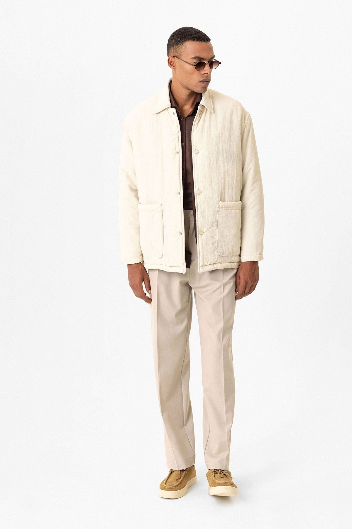 Antioch Lightly Padded Pouch-Pocket Men's Jacket