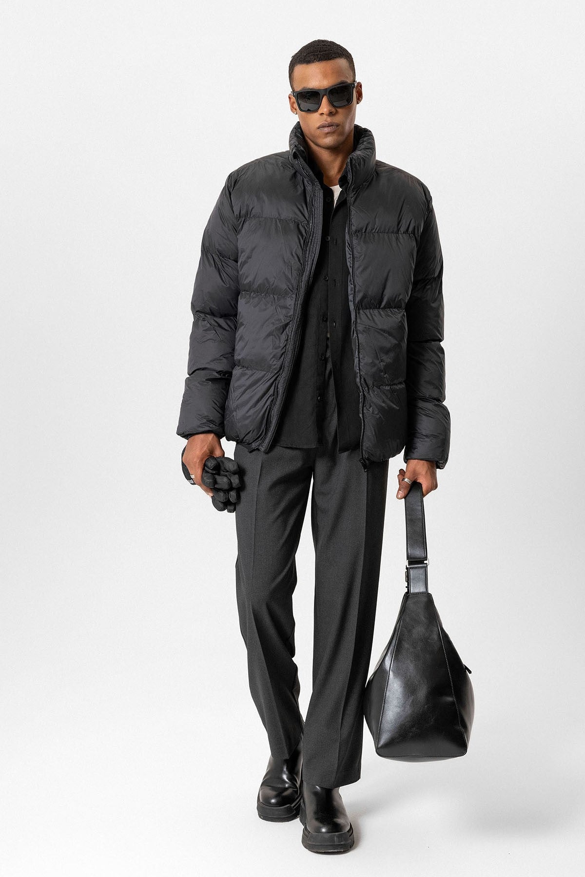 Antioch Stand-Up Collar Rubber Inflatable Jacket