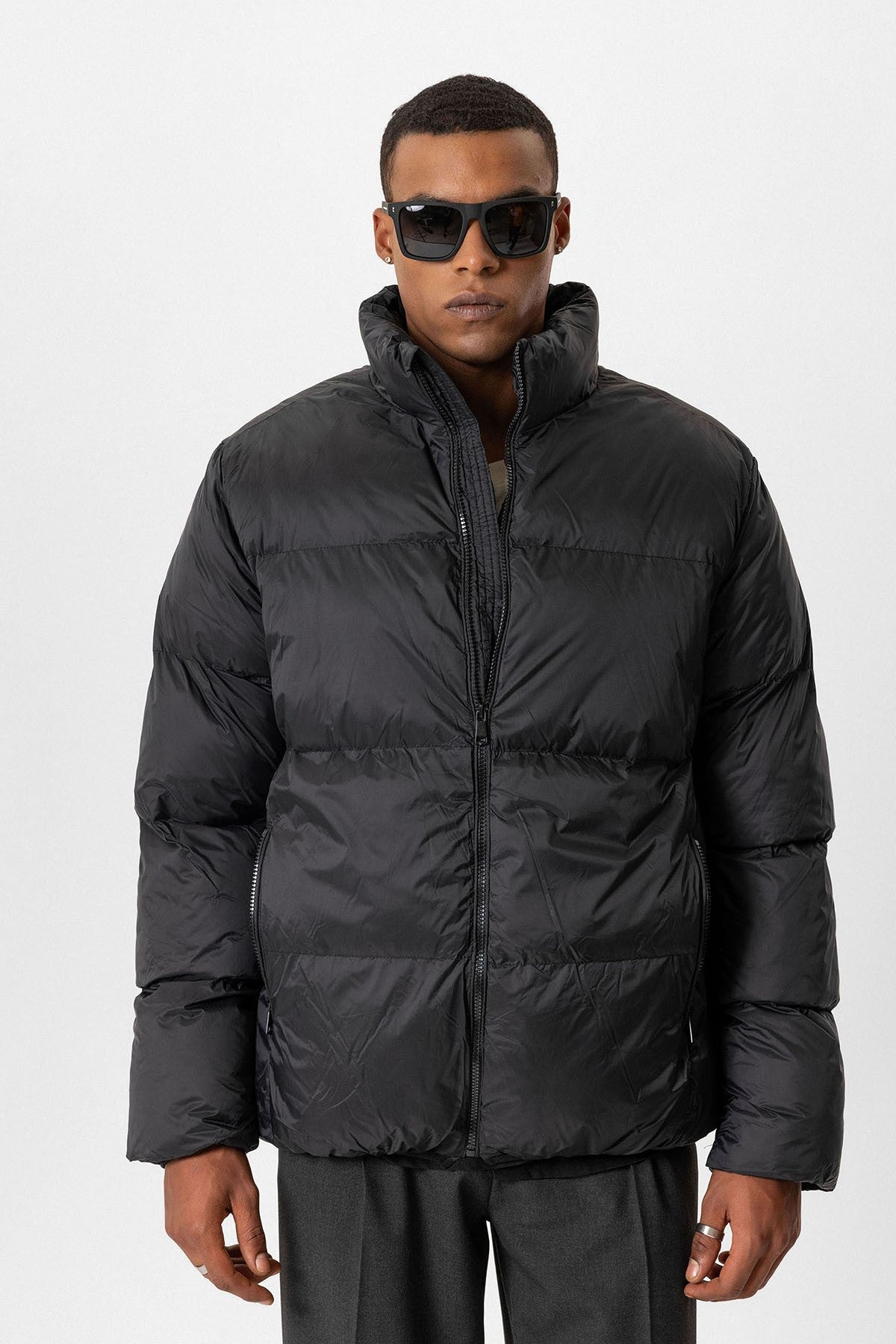 Antioch Stand-Up Collar Rubber Inflatable Jacket