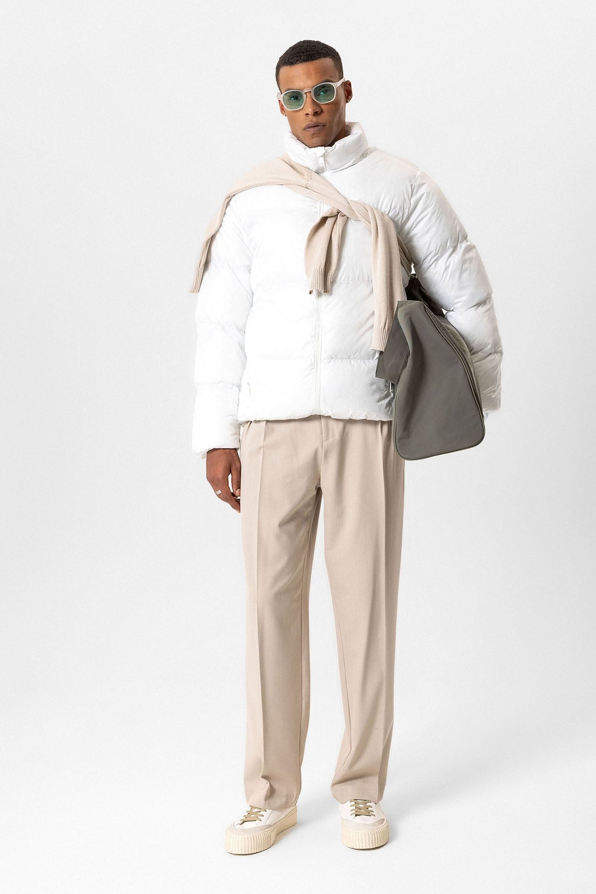 Antioch Stand-Up Collar Rubber Inflatable Jacket