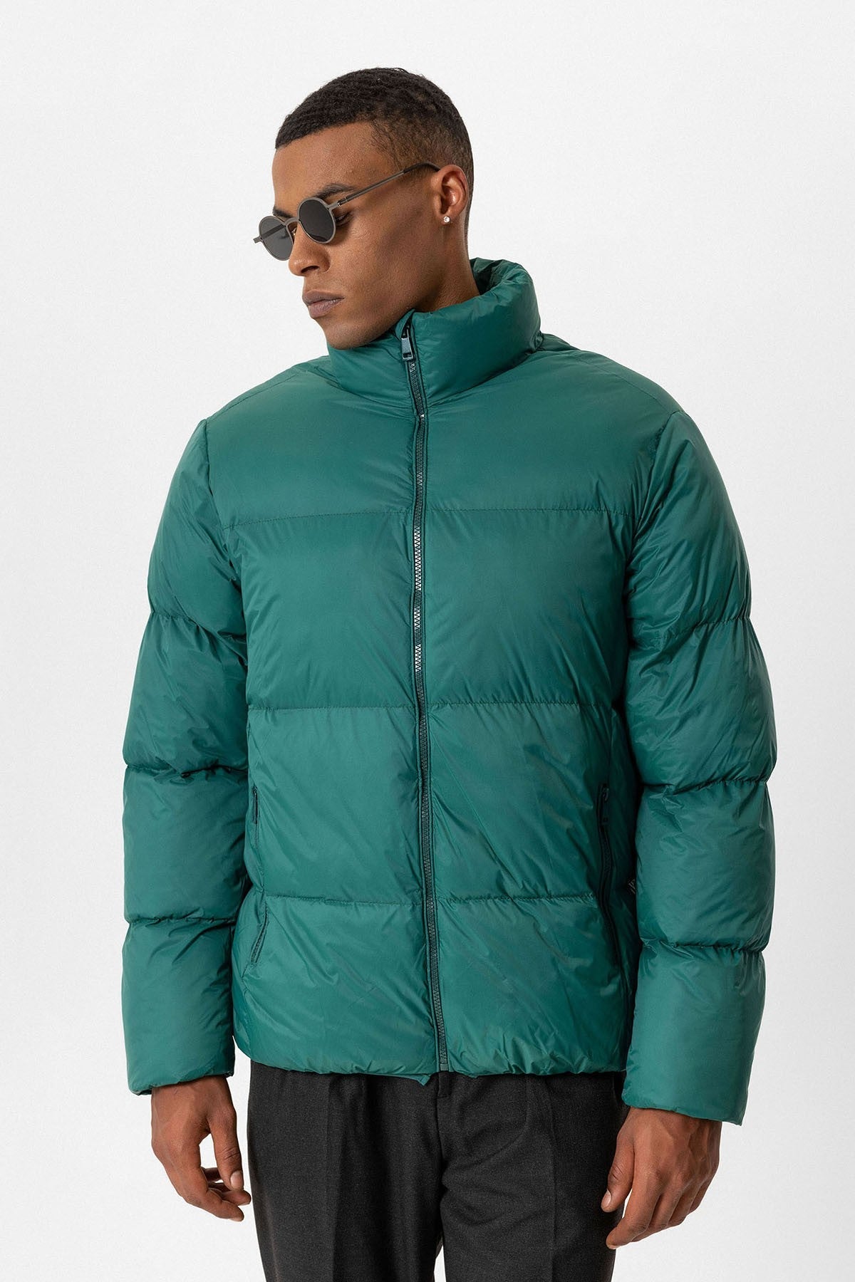 Antioch Stand-Up Collar Rubber Inflatable Jacket