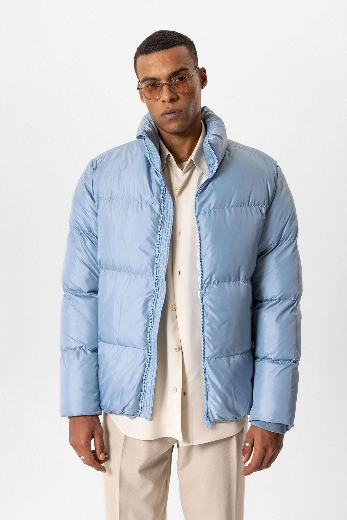 Antioch Stand-Up Collar Rubber Inflatable Jacket