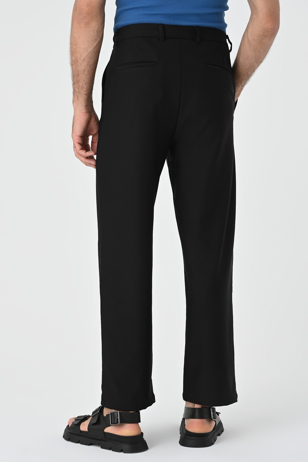 Relaxed-Fit Double-Breasted Men's Suit