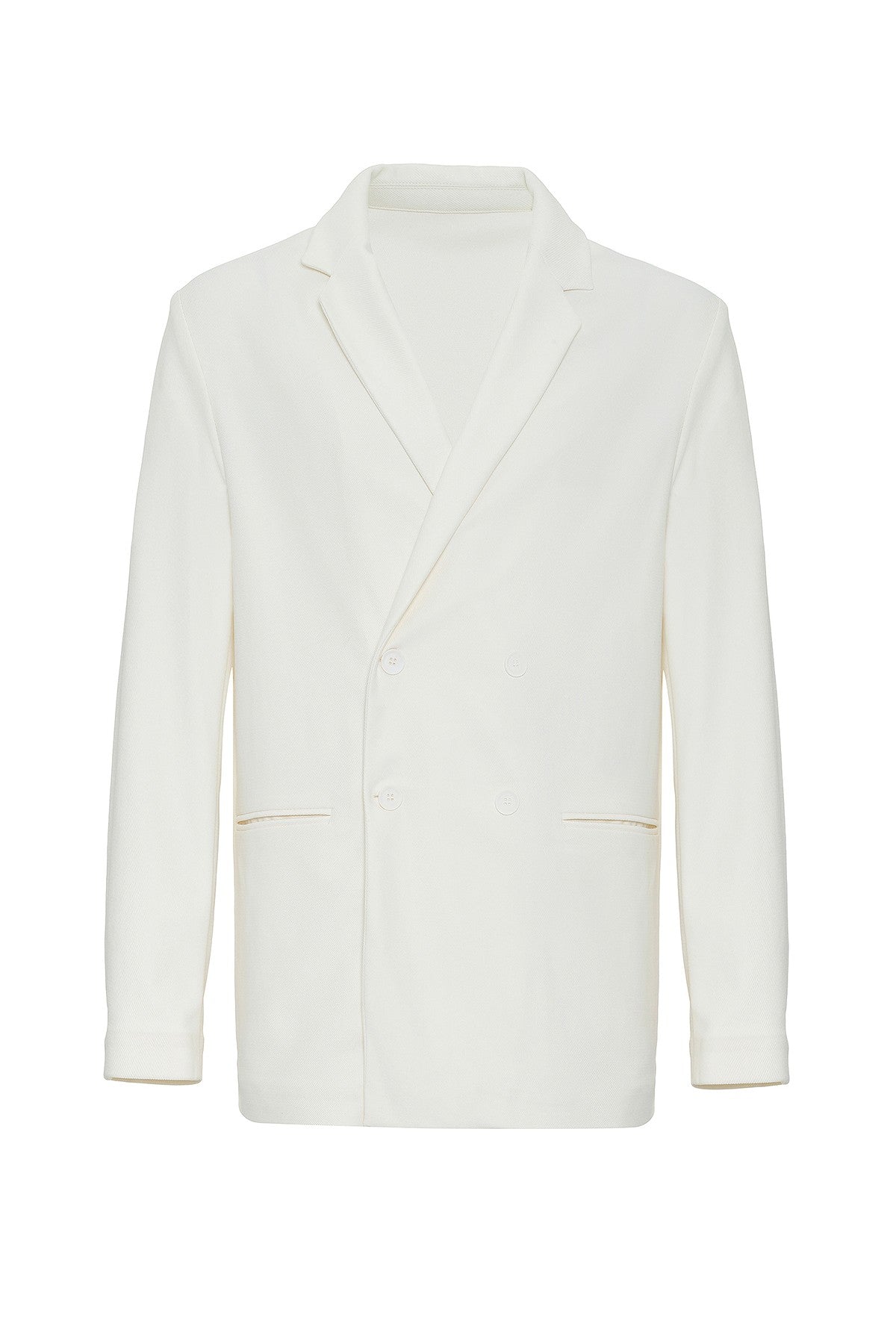 Relaxed-Fit Double-Breasted Men's Suit