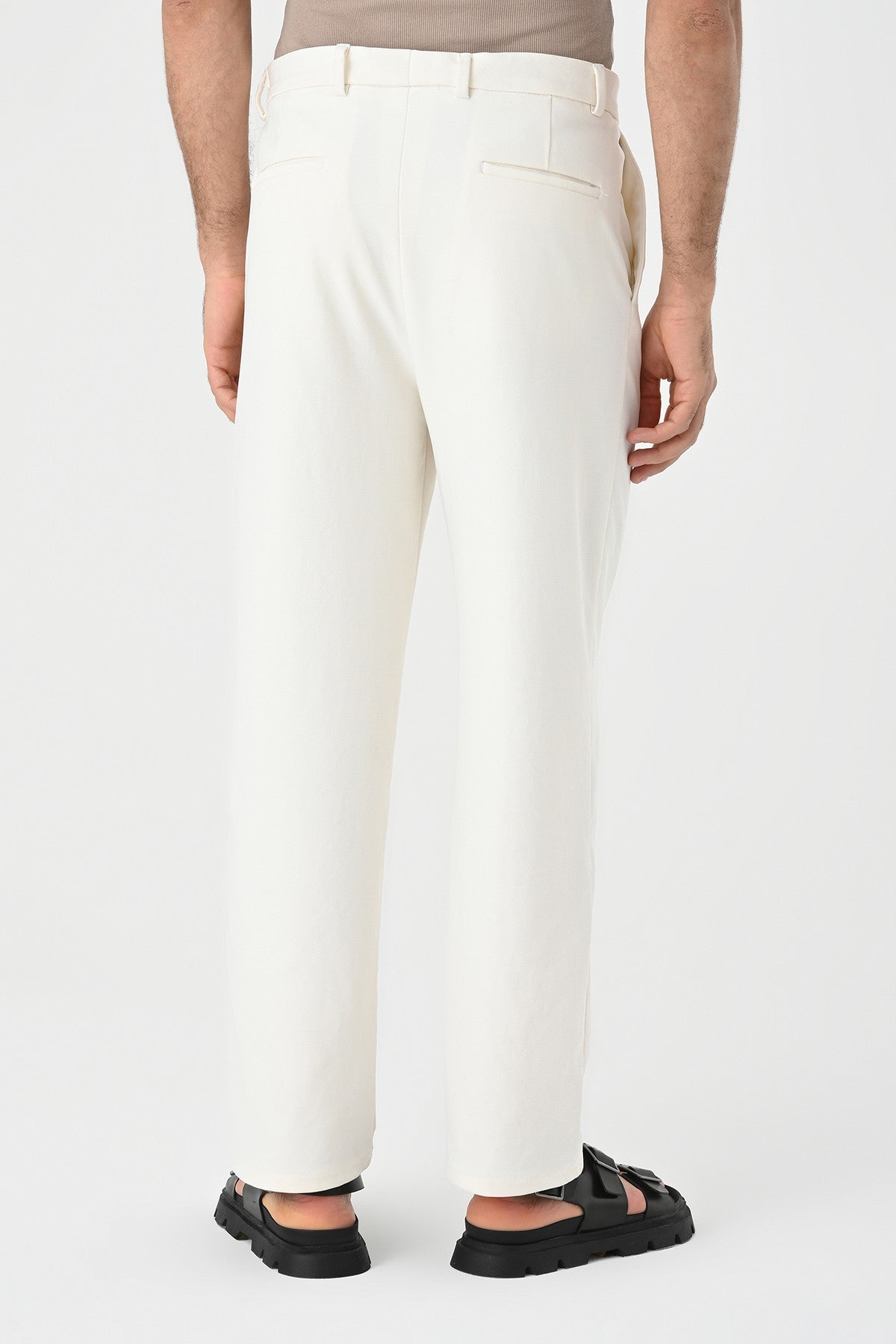 Relaxed-Fit Double-Breasted Men's Suit