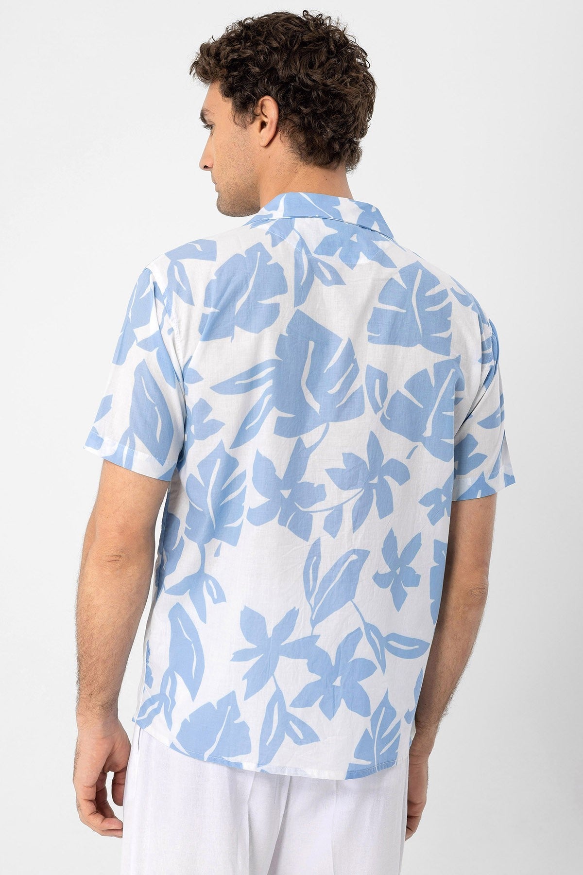 Antioch Floral-Print Crew-Neck Men's Shirt