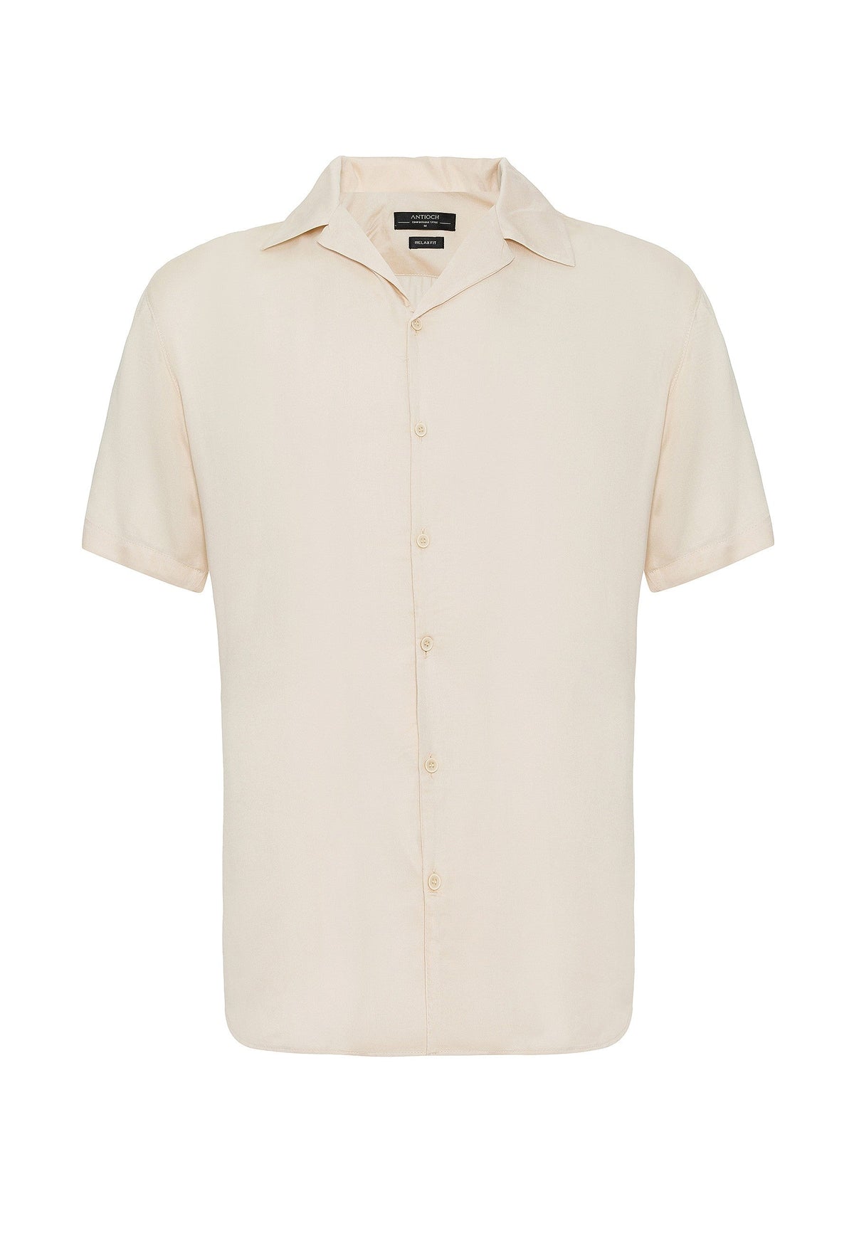 Antioch Oversized Short-Sleeve Men's Shirt with Apache Collar