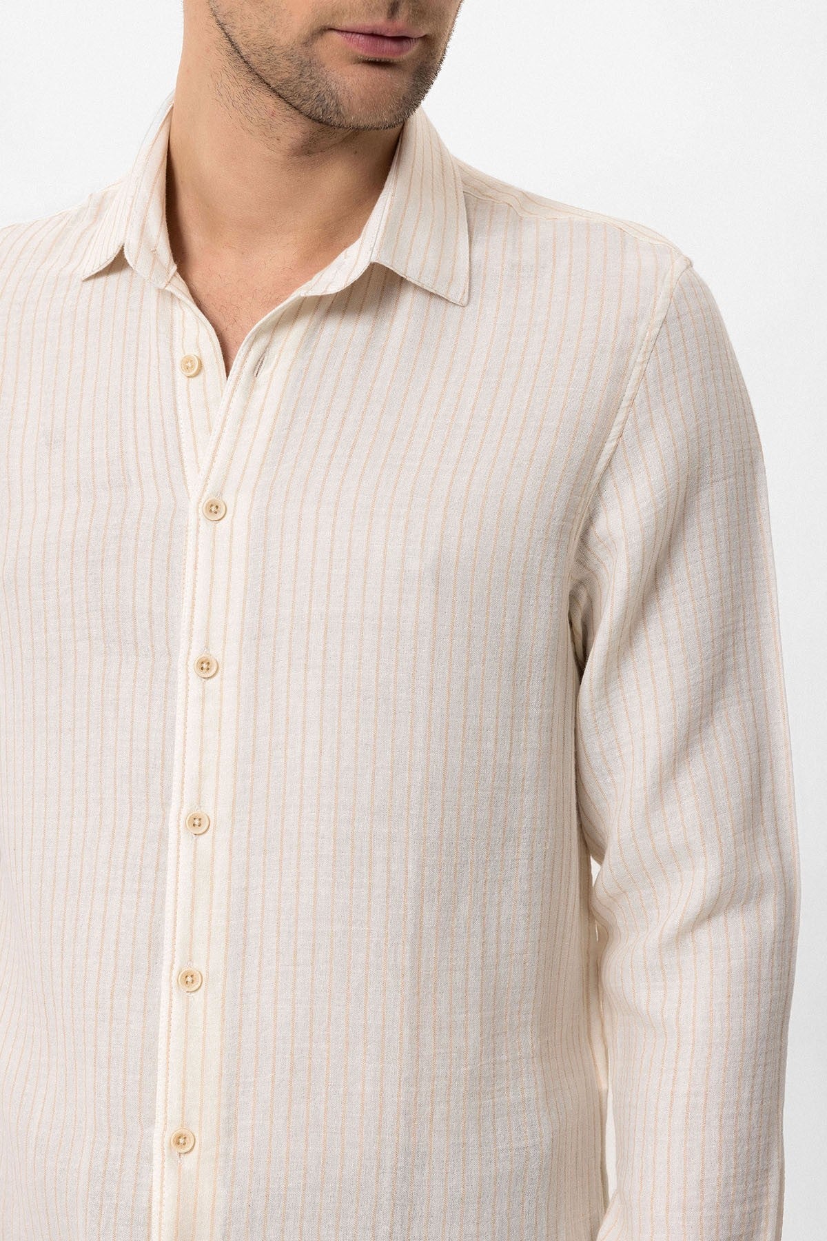 Antioch Cotton Striped Men's Shirt
