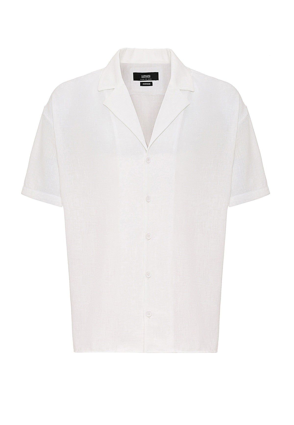 Antioch Oversized Short-Sleeve Men's Shirt with Apache Collar
