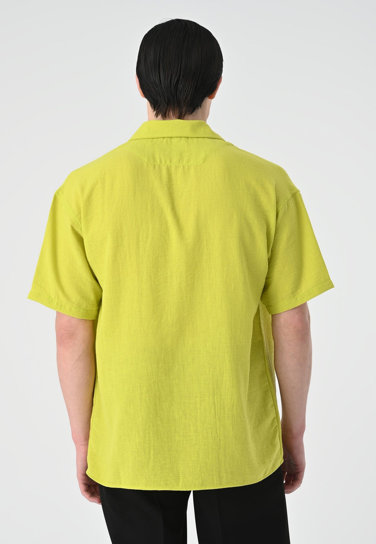 Antioch Oversized Short-Sleeve Men's Shirt with Apache Collar