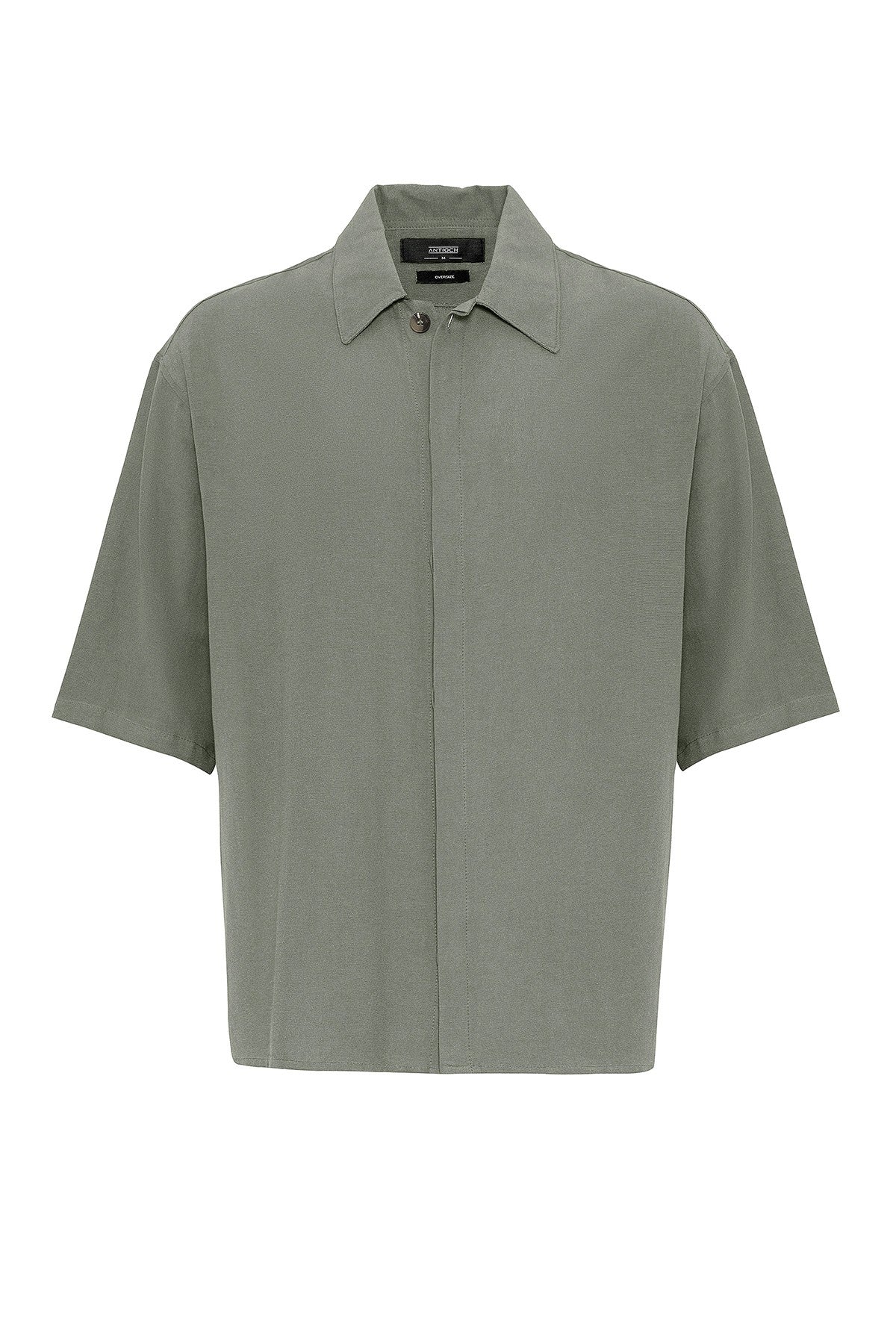 Antioch Fakir Sleeve Hidden-Button Closure Oversized Men's Shirt