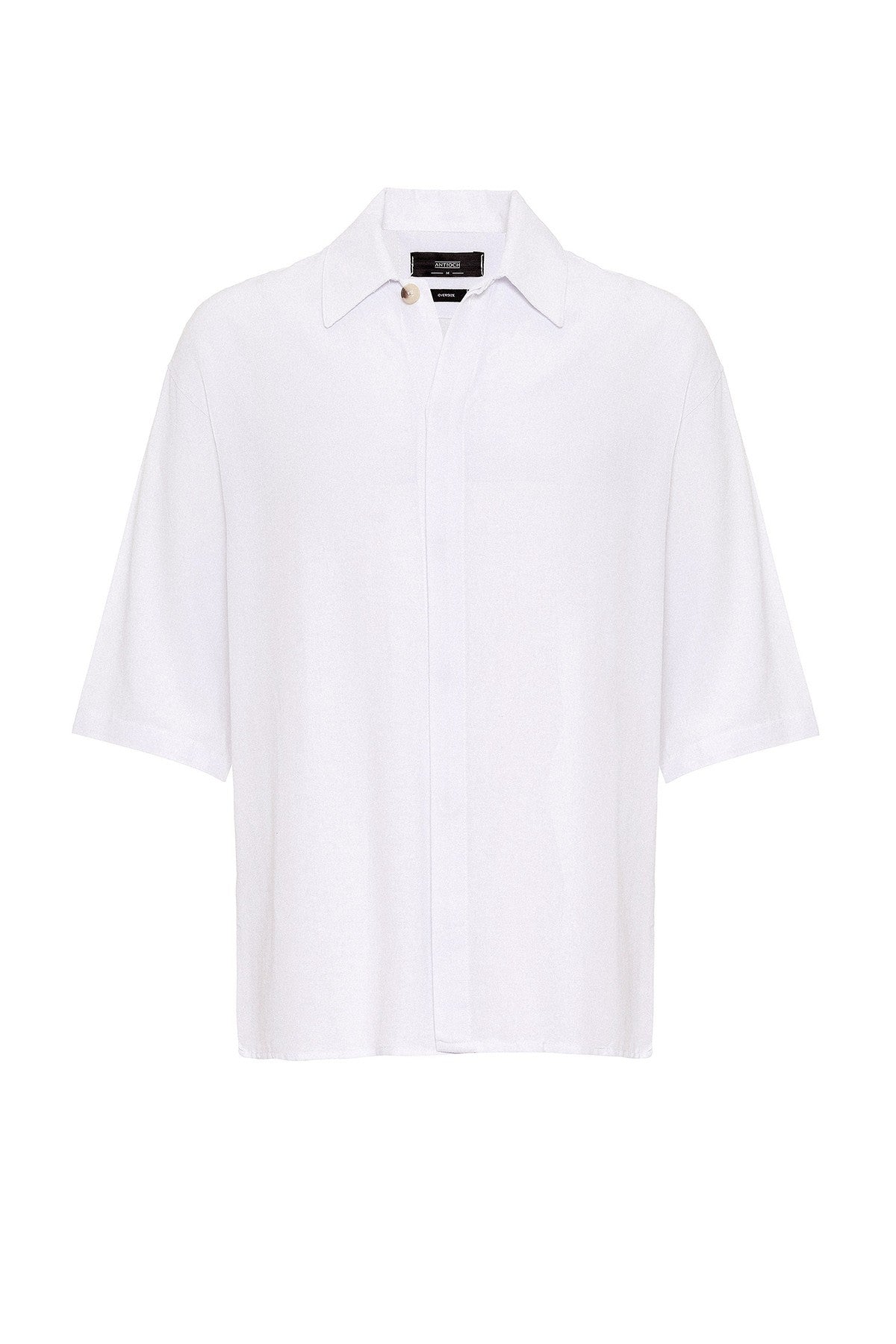 Antioch Fakir Sleeve Hidden-Button Closure Oversized Men's Shirt