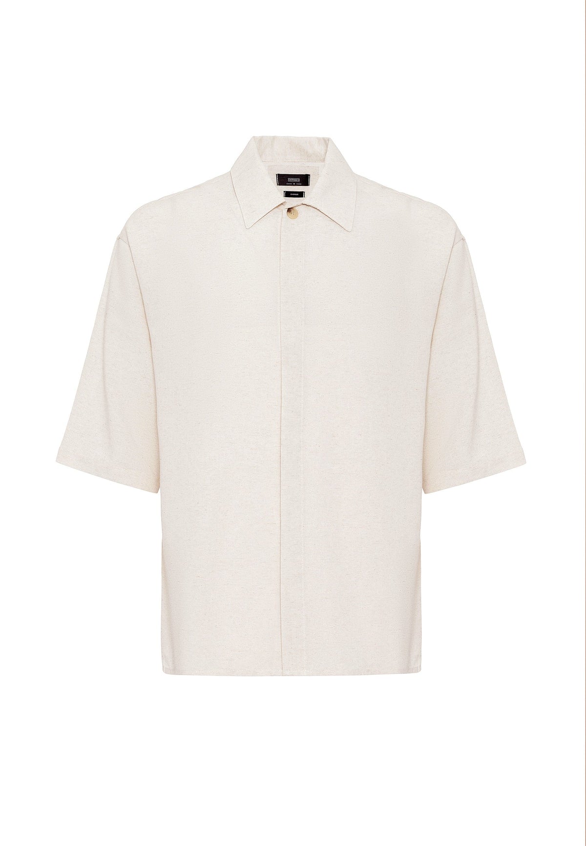 Antioch Fakir Sleeve Hidden-Button Closure Oversized Men's Shirt