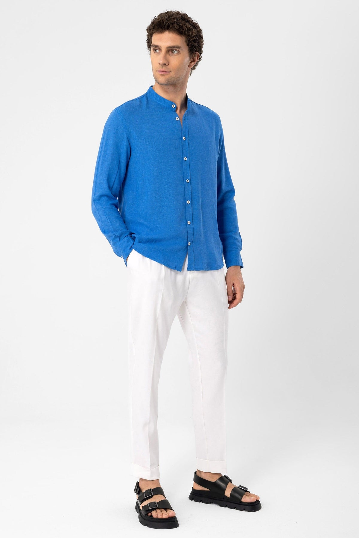 Antioch Stand-Collar Men's Shirt