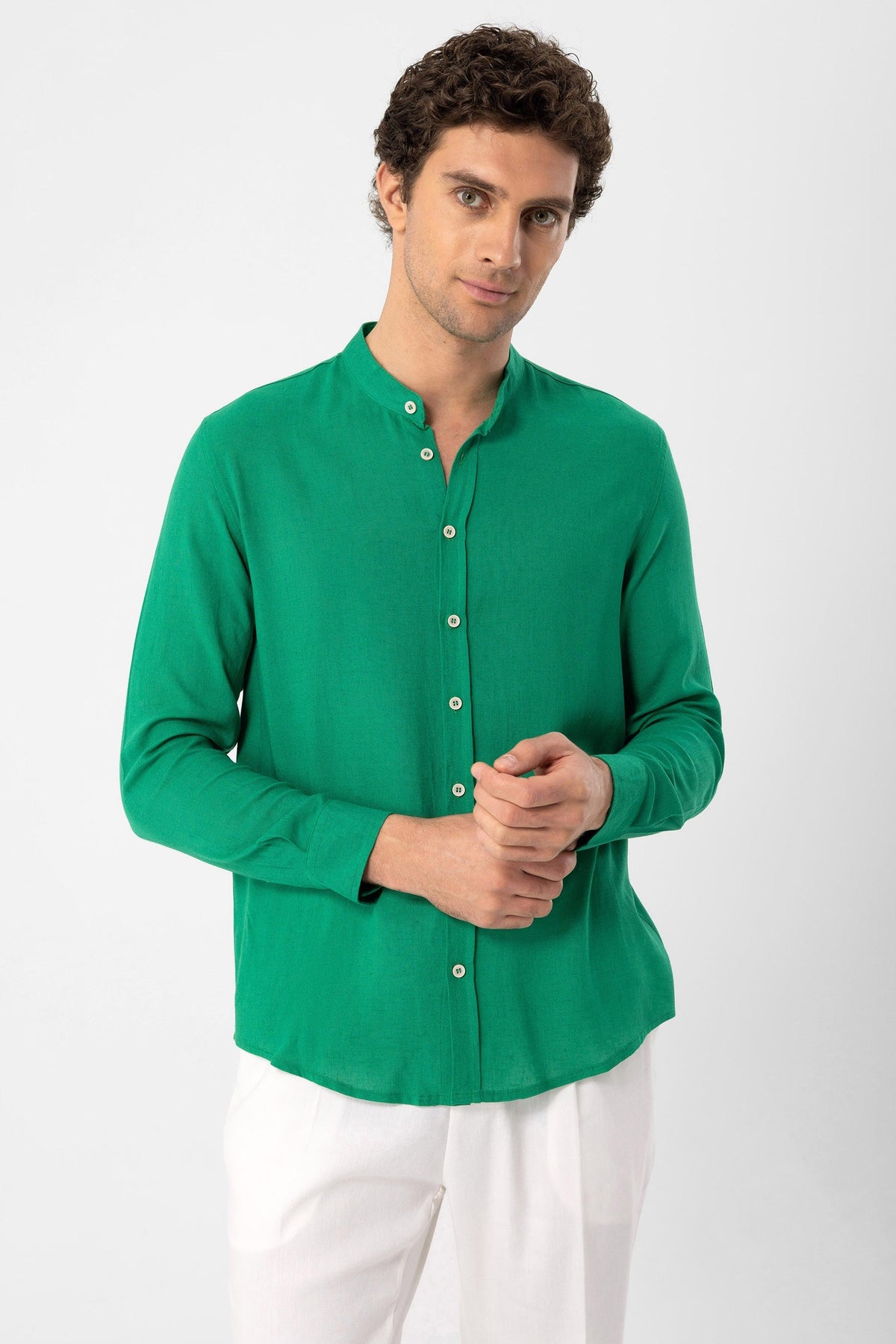 Antioch Stand-Collar Men's Shirt