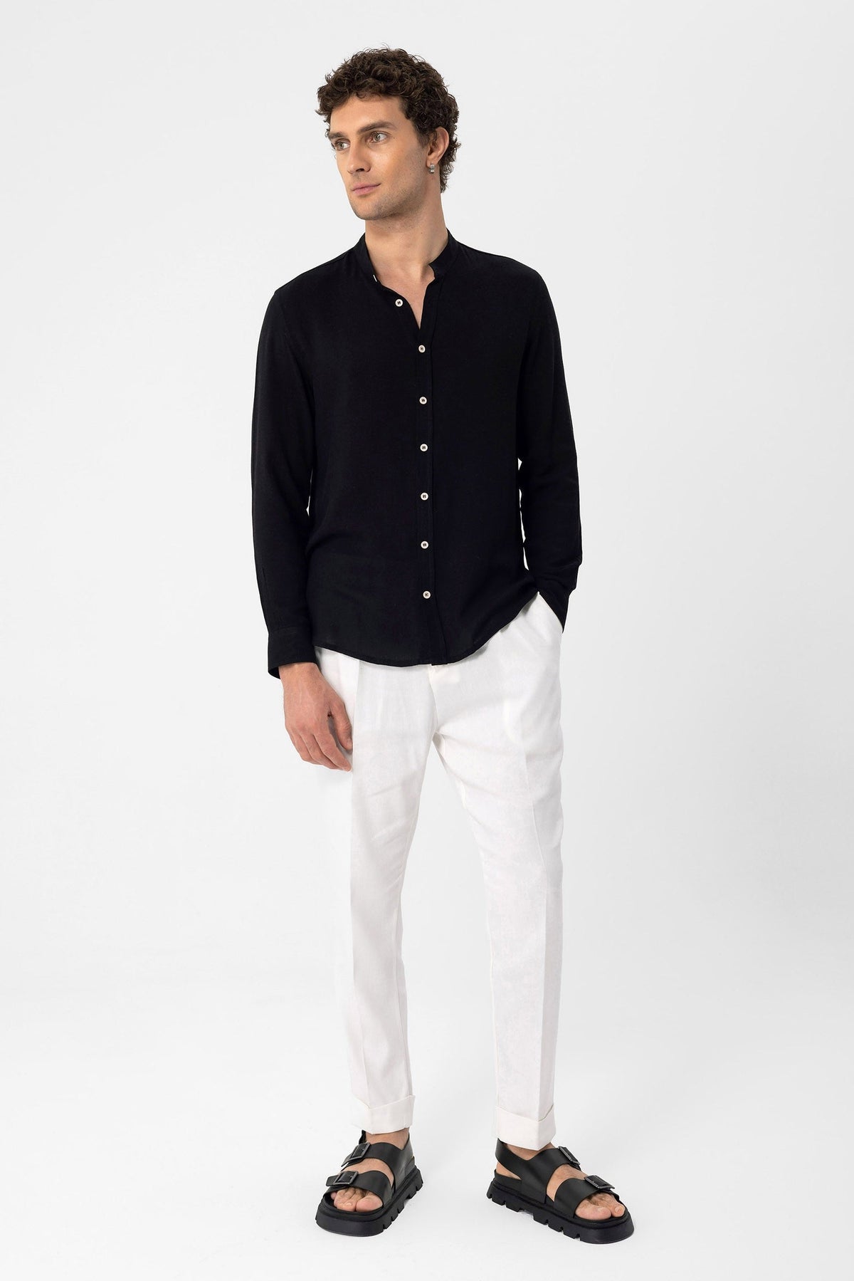 Antioch Stand-Collar Men's Shirt