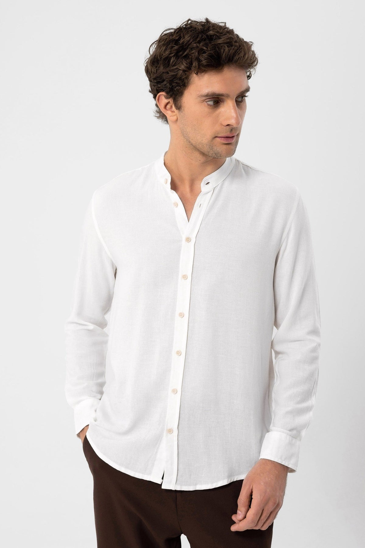 Antioch Stand-Collar Men's Shirt