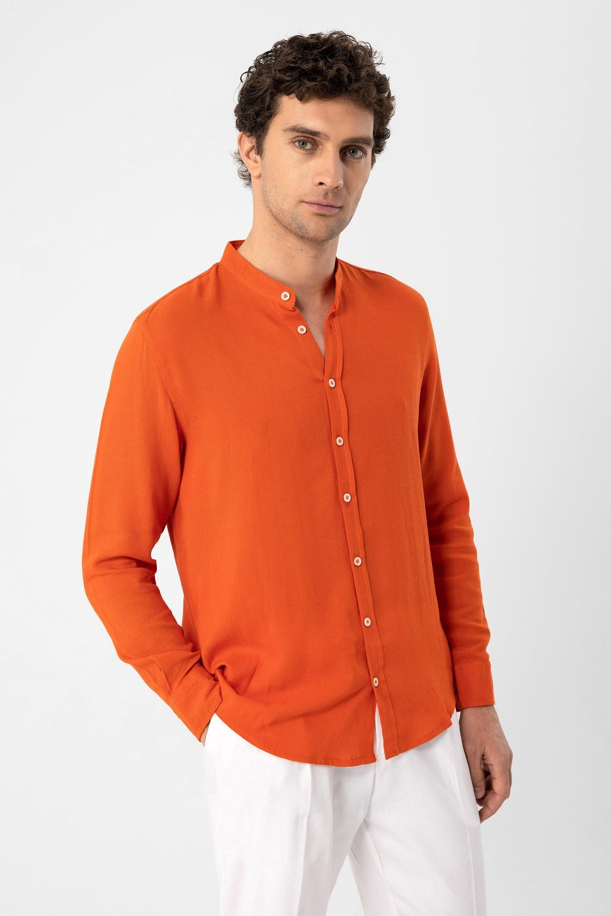 Antioch Stand-Collar Men's Shirt