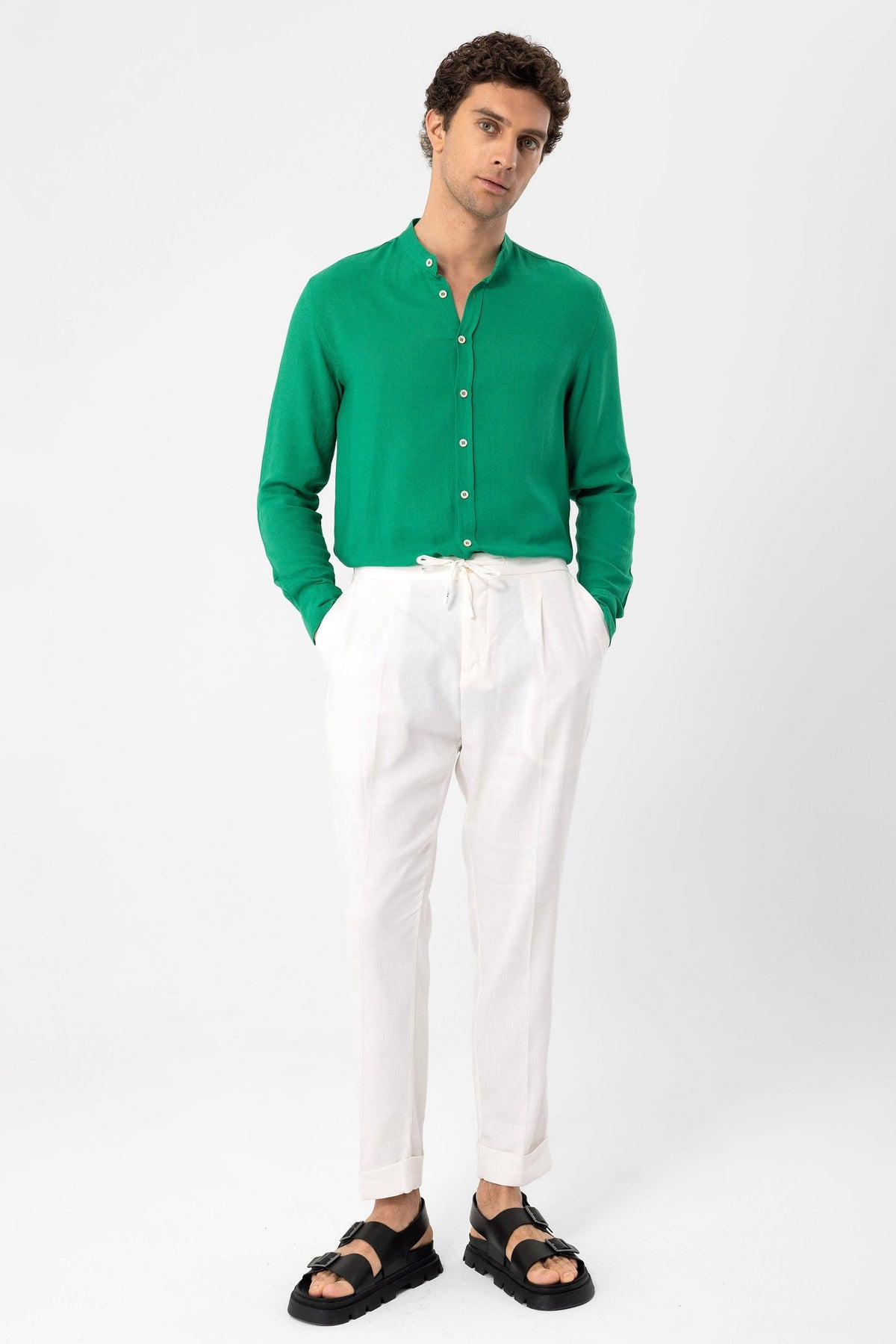 Antioch Stand-Collar Men's Shirt