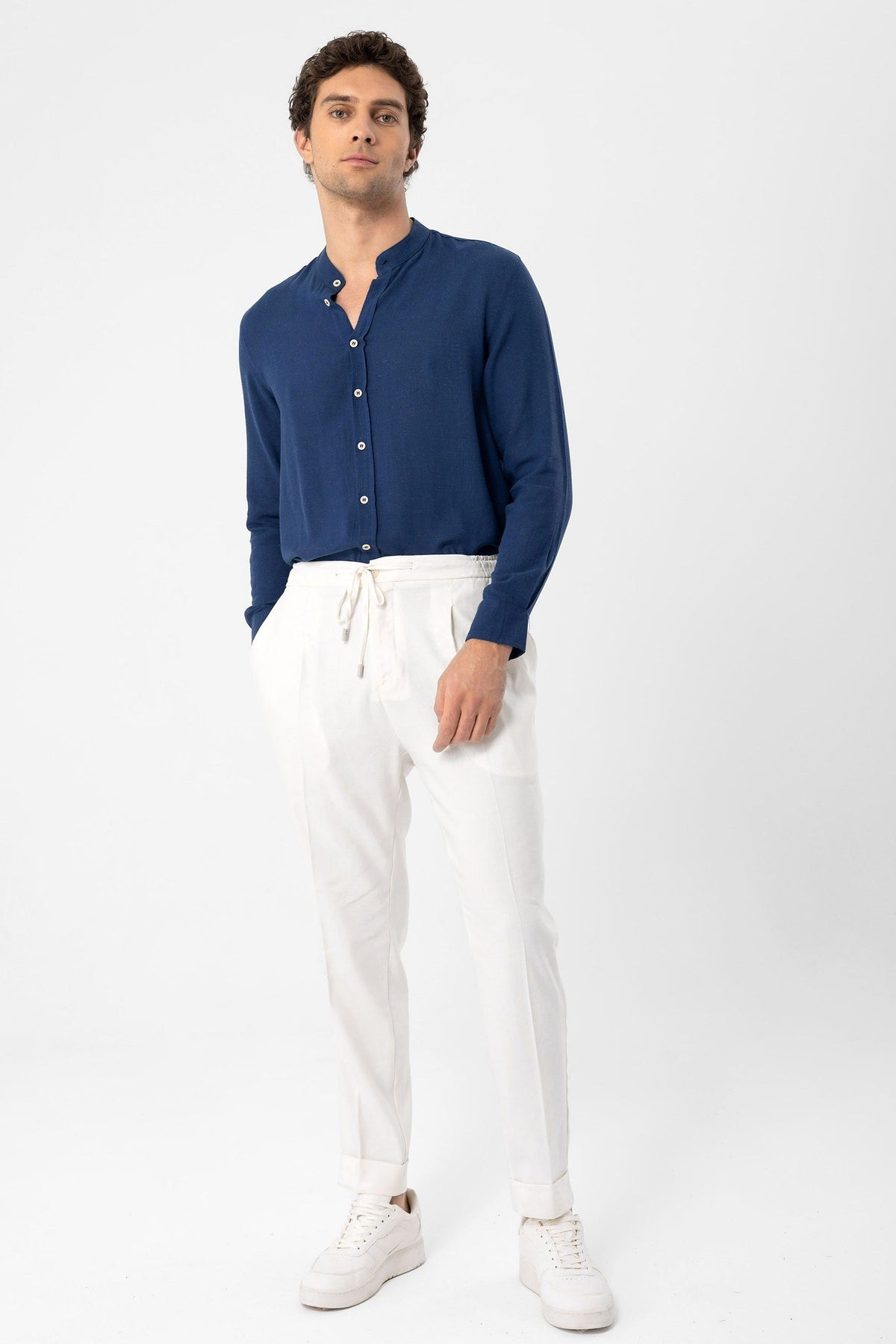 Antioch Stand-Collar Men's Shirt