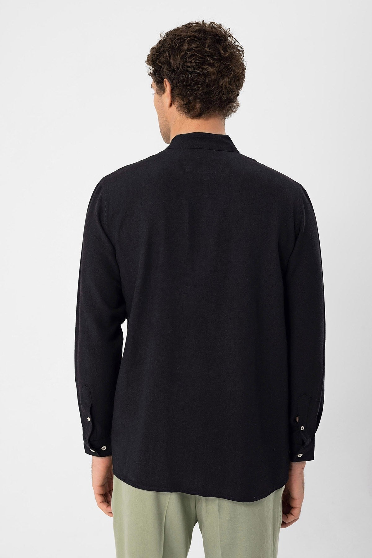 Antioch Collared Long-Sleeved Men's Shirt